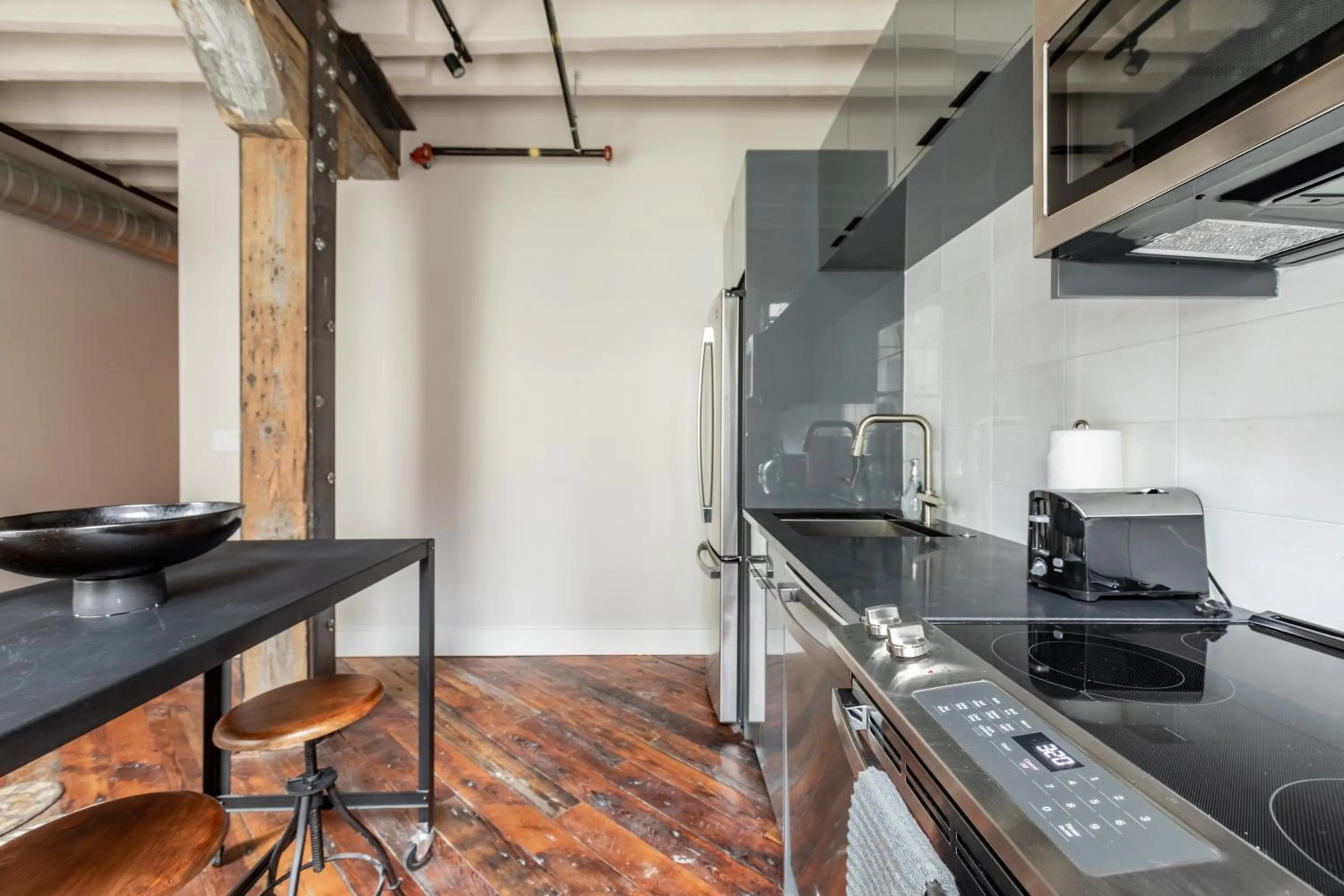 Kitchen or kitchenette in Ironworks Building