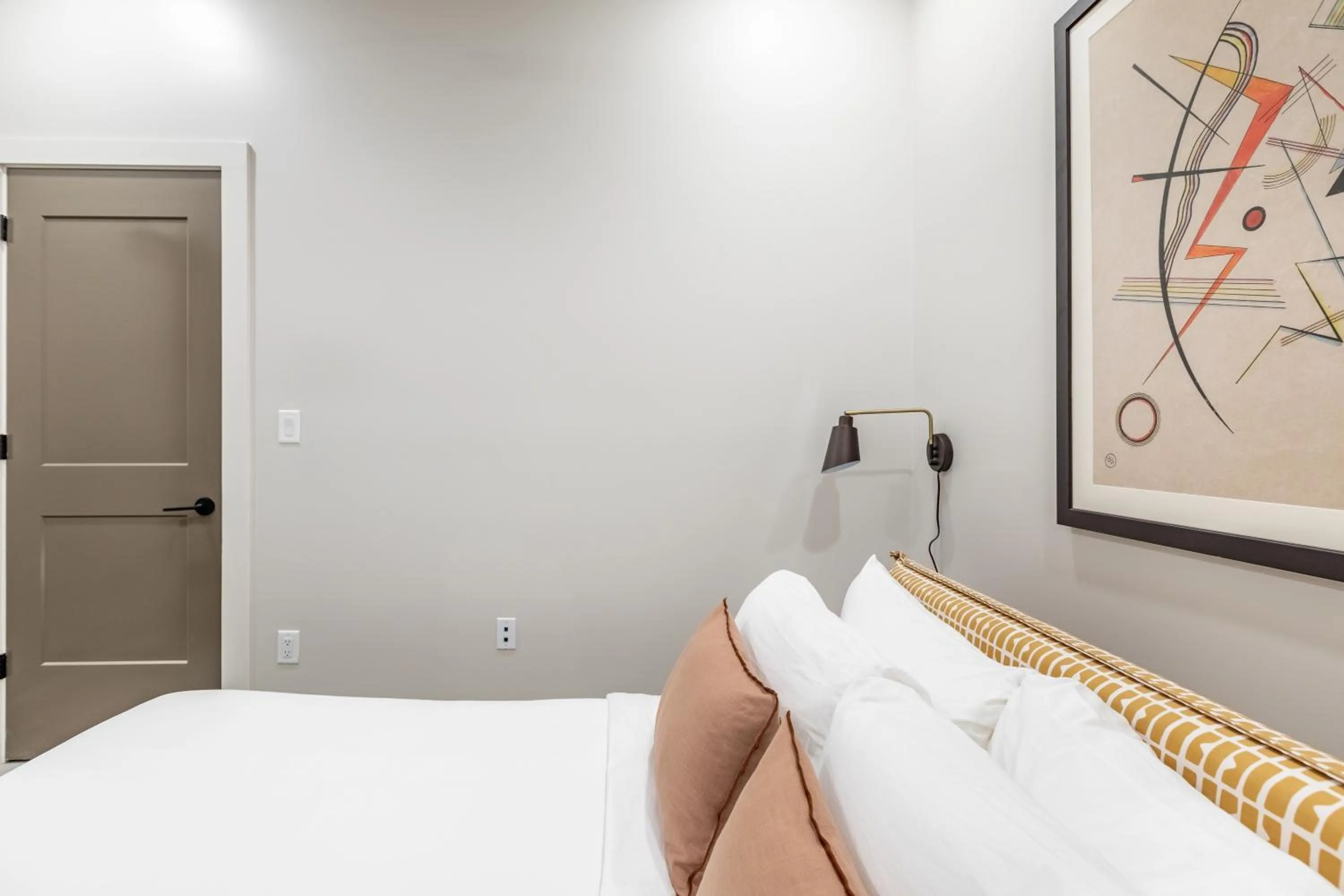 Bedroom, Bed in Ironworks Building