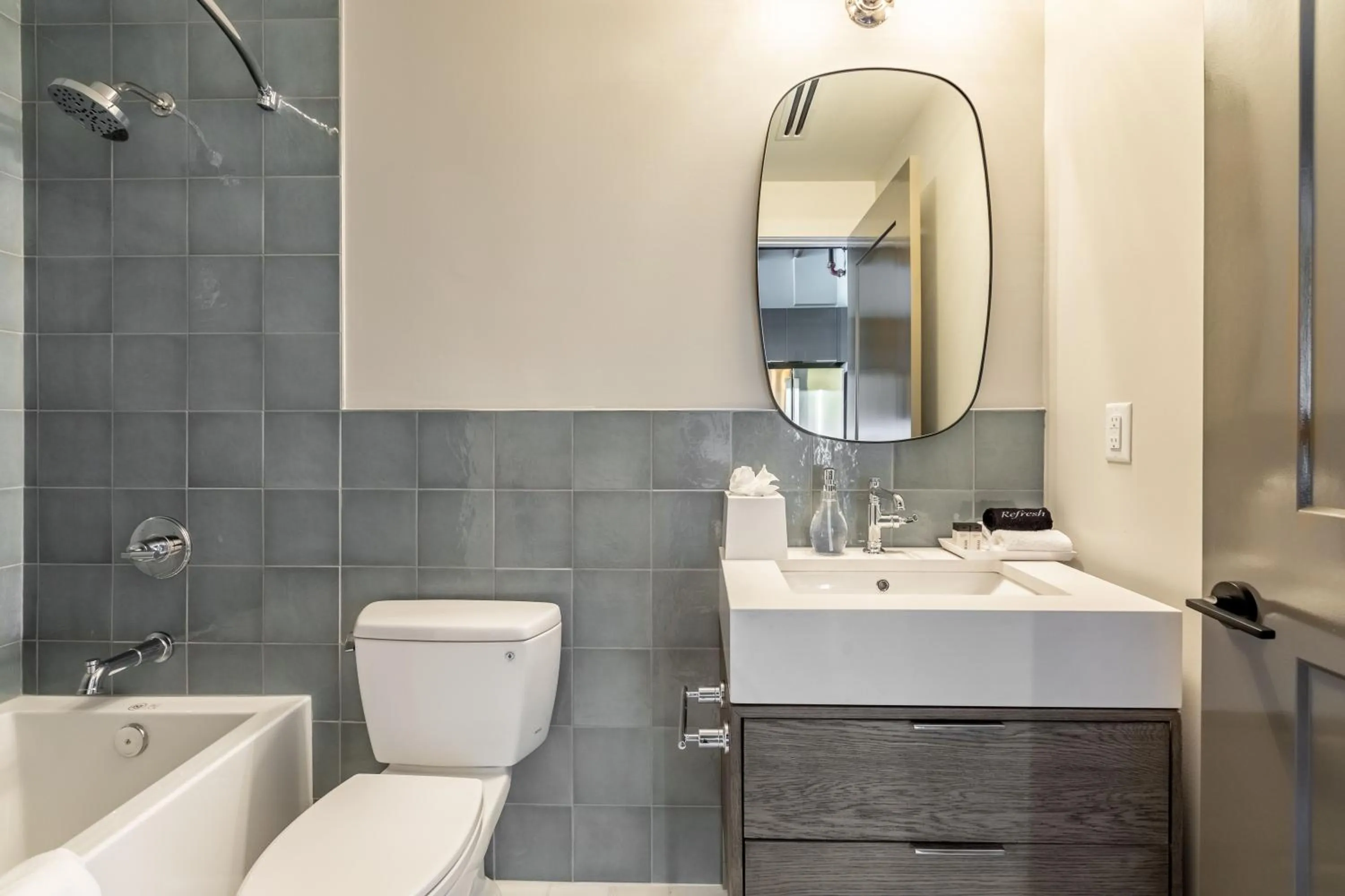 Bathroom in Ironworks Building