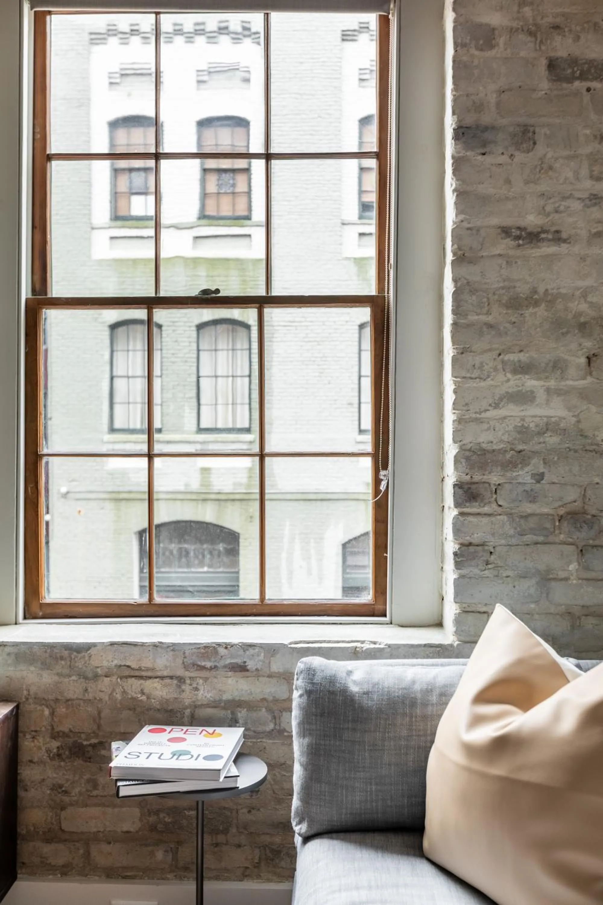 Living room in Ironworks Building