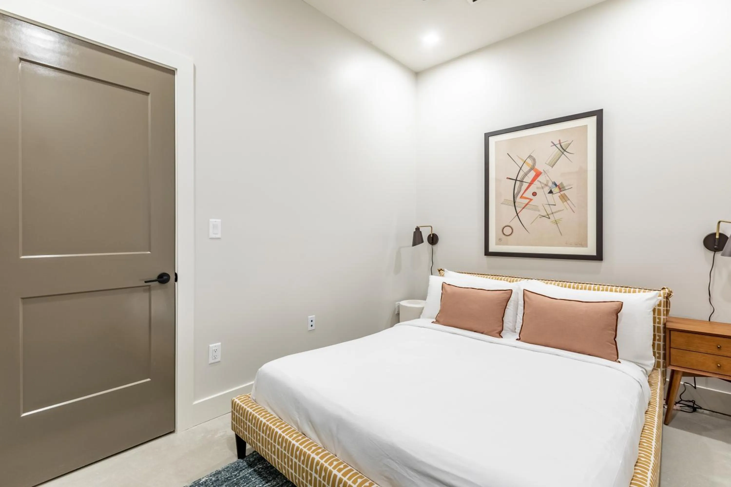 Bedroom, Bed in Ironworks Building