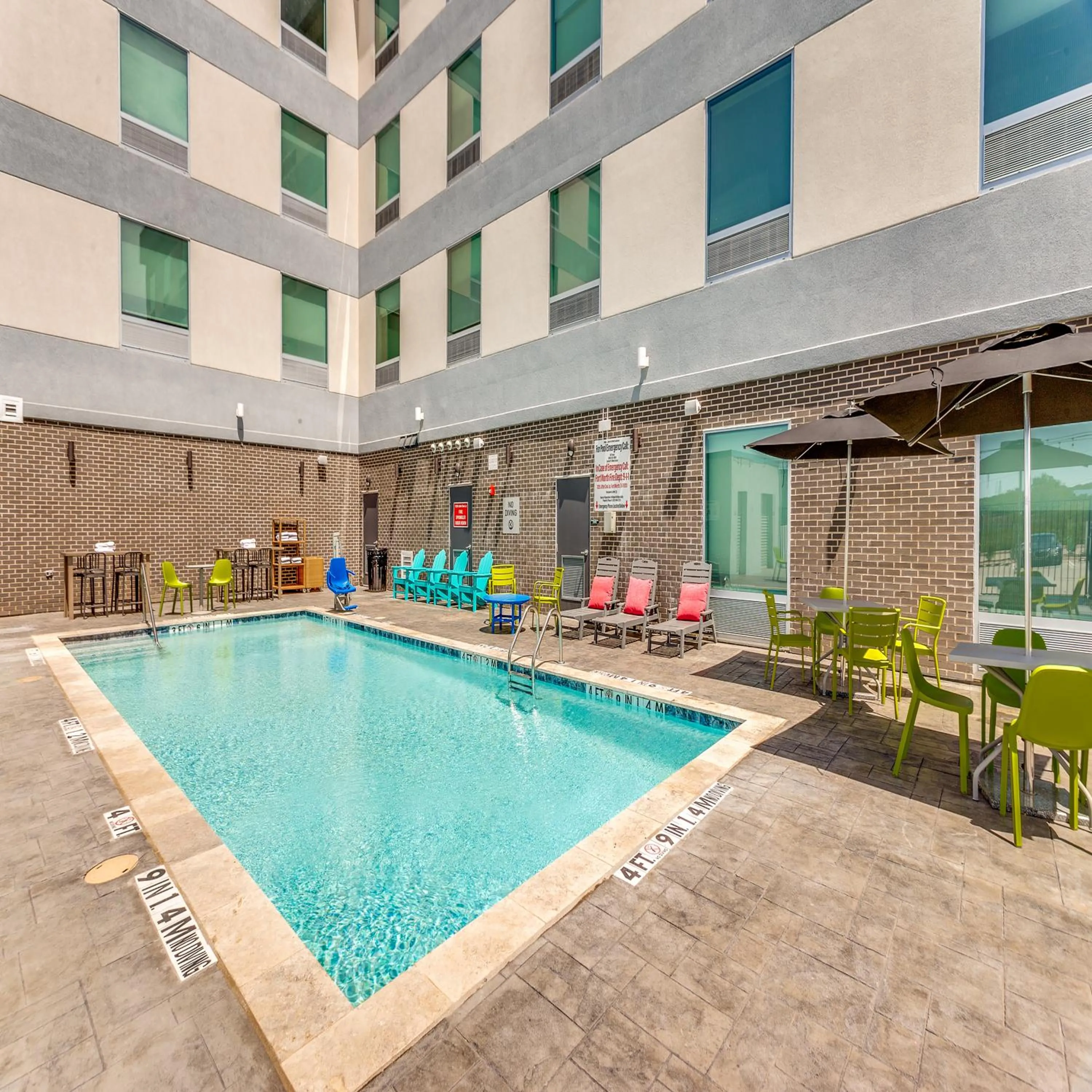 Balcony/Terrace in Home2 Suites By Hilton Fort Worth Arlington West