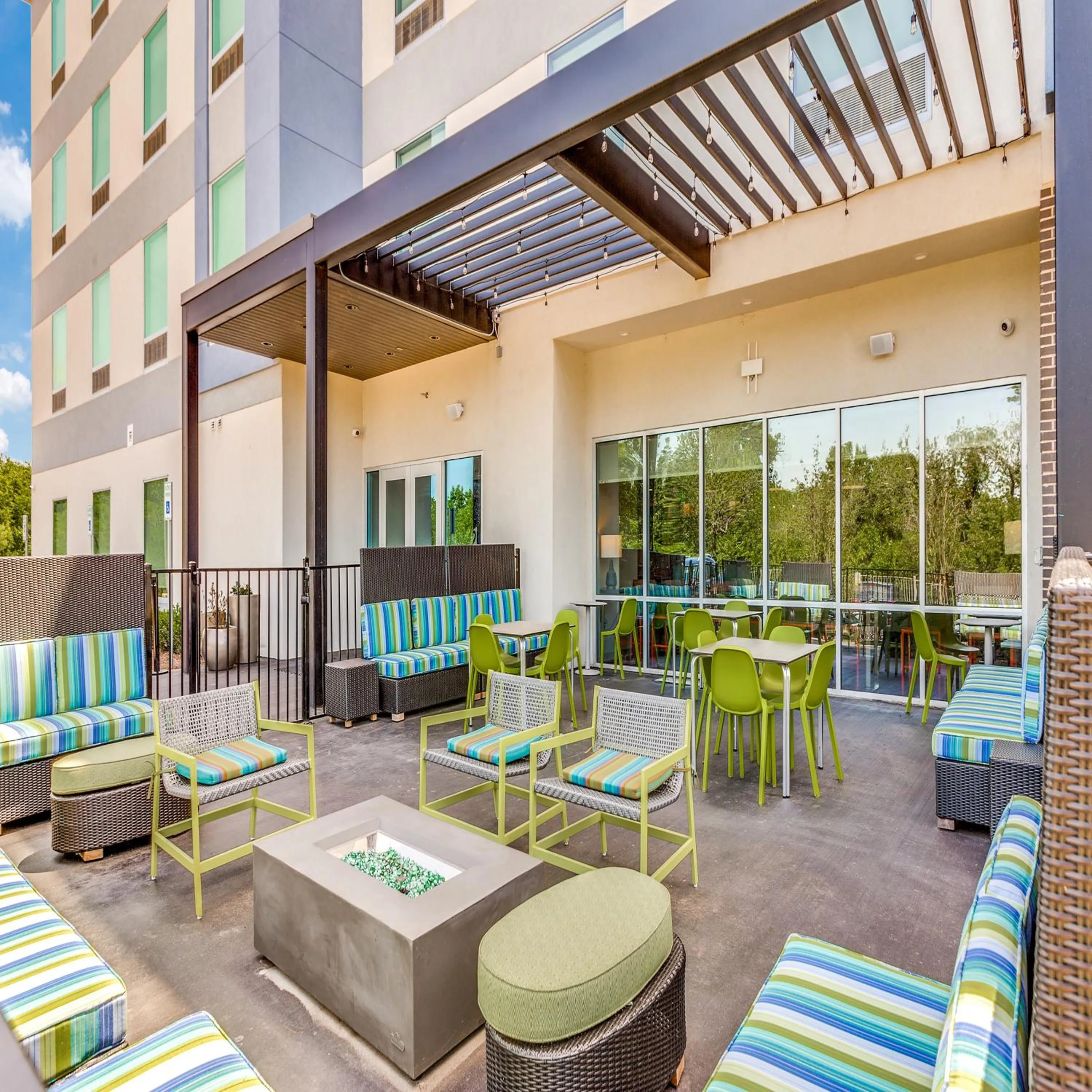 Patio in Home2 Suites By Hilton Fort Worth Arlington West