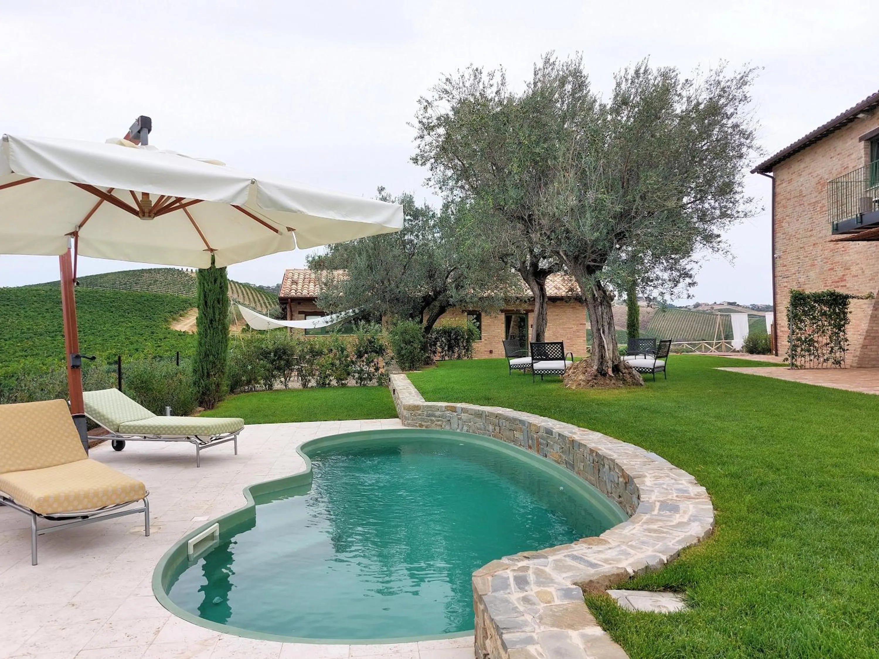 Garden in Relais Cocci Grifoni - Panoramic Wine Resort