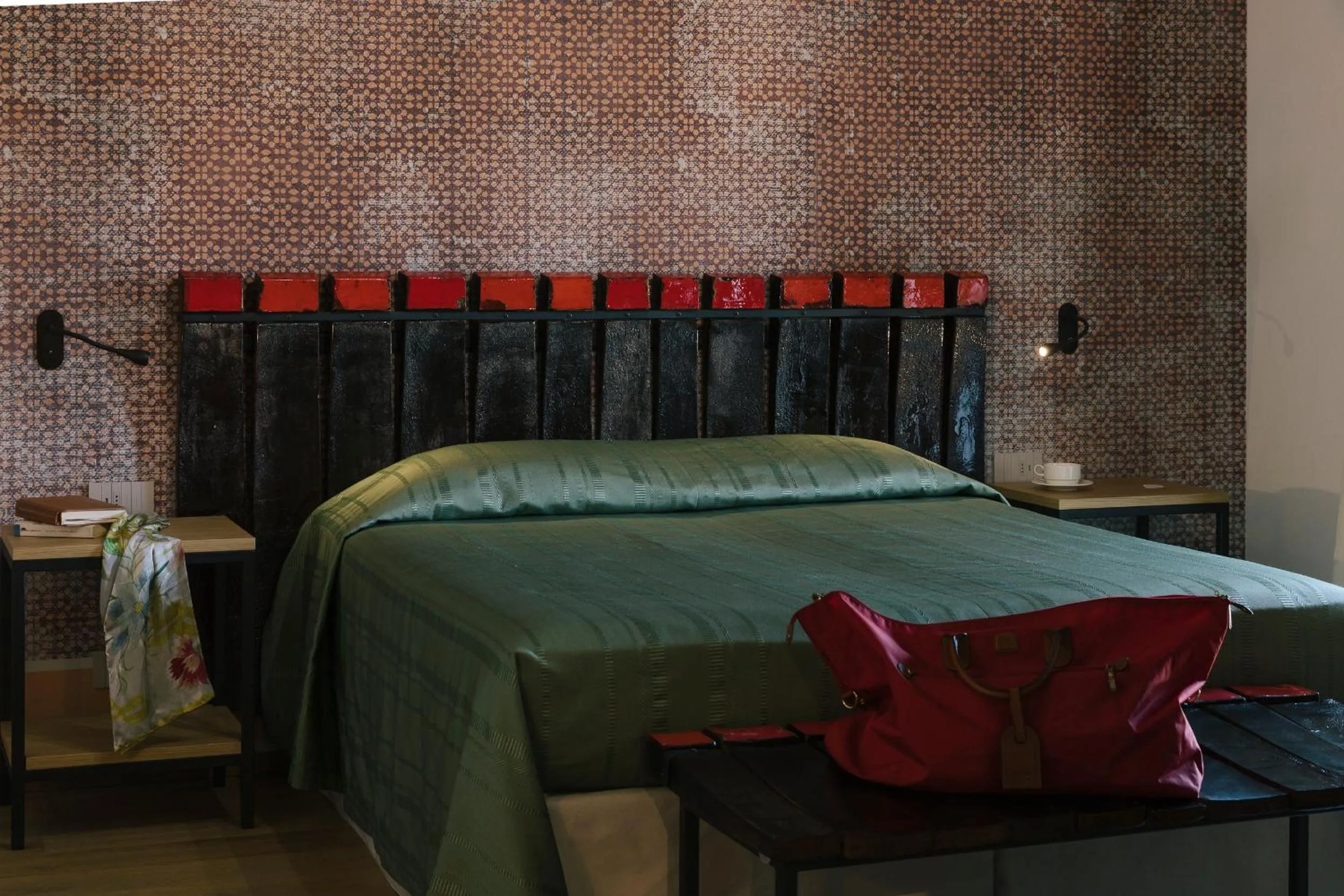 Bed in Relais Cocci Grifoni - Panoramic Wine Resort