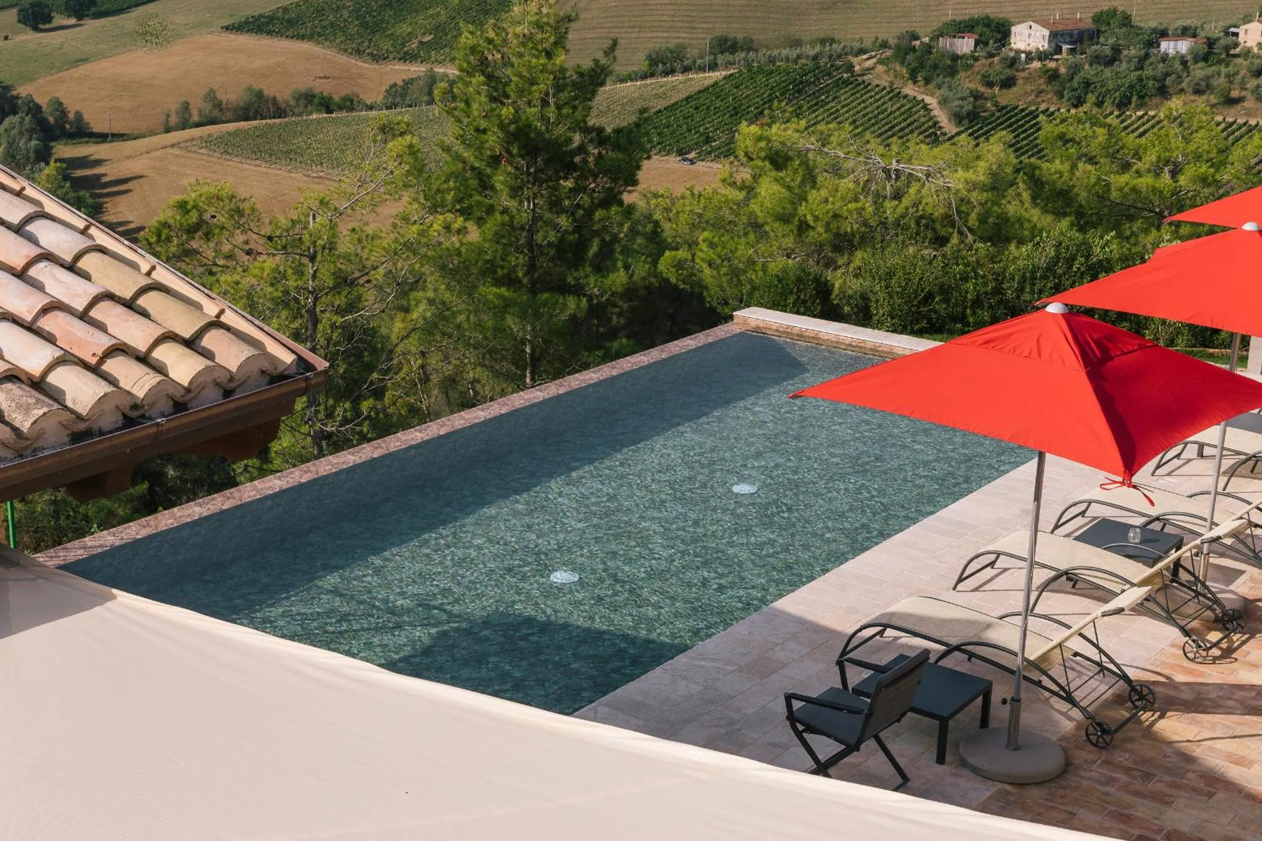 Garden view in Relais Cocci Grifoni - Panoramic Wine Resort