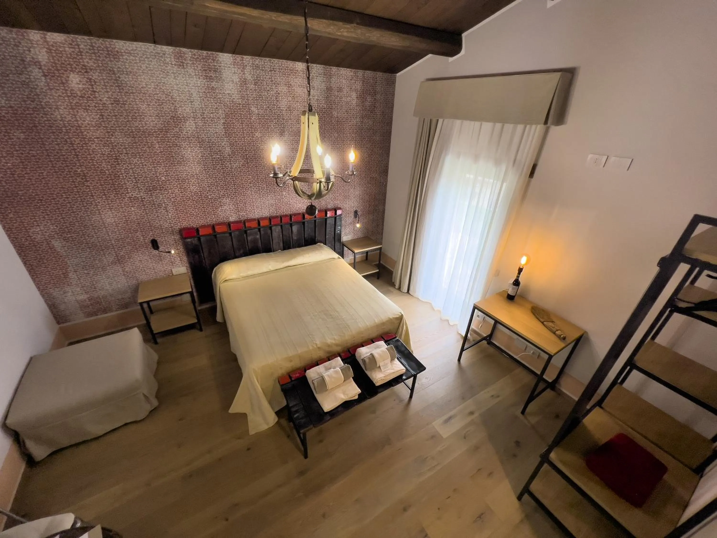 Bed in Relais Cocci Grifoni - Panoramic Wine Resort