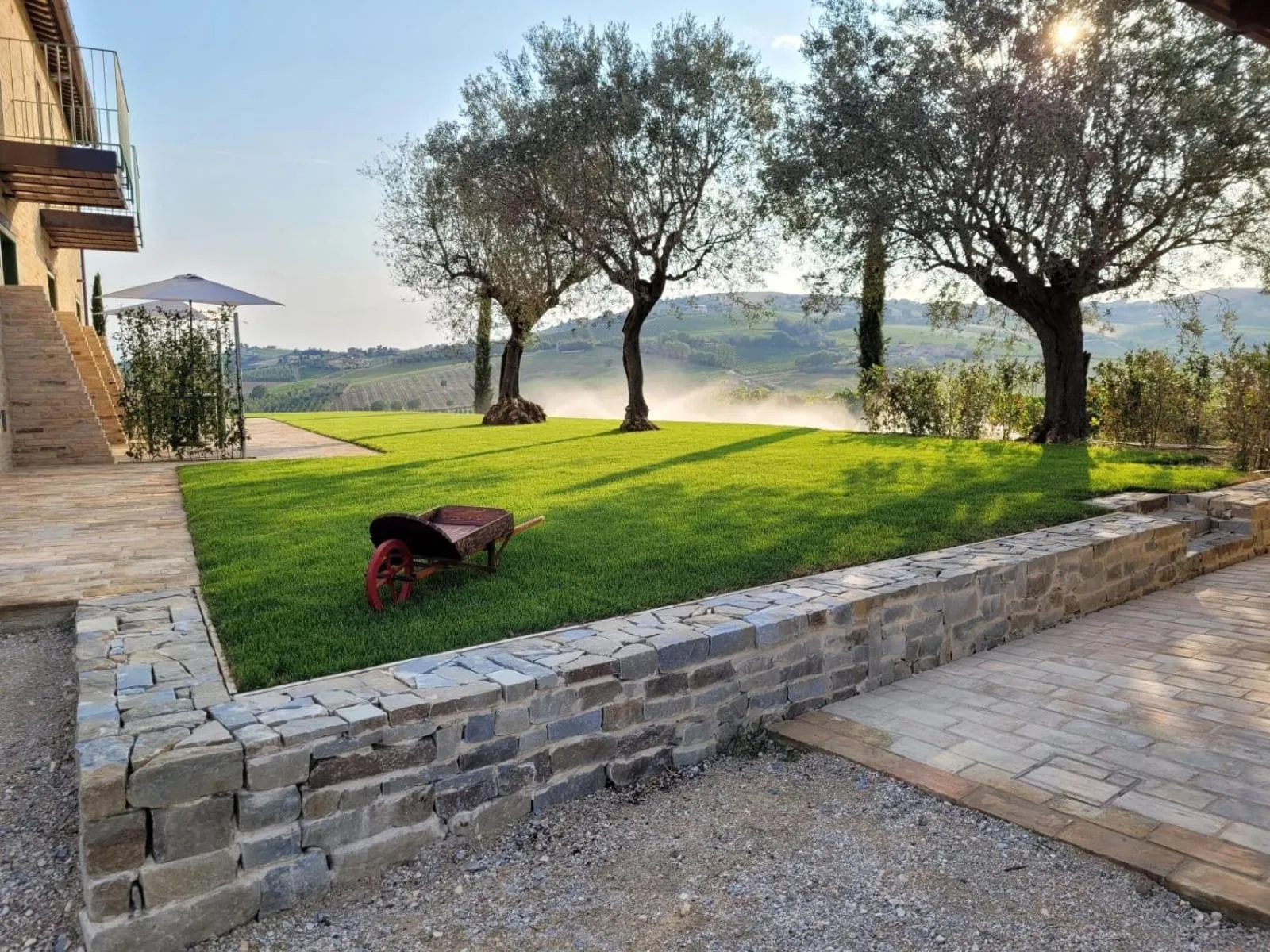 Garden in Relais Cocci Grifoni - Panoramic Wine Resort