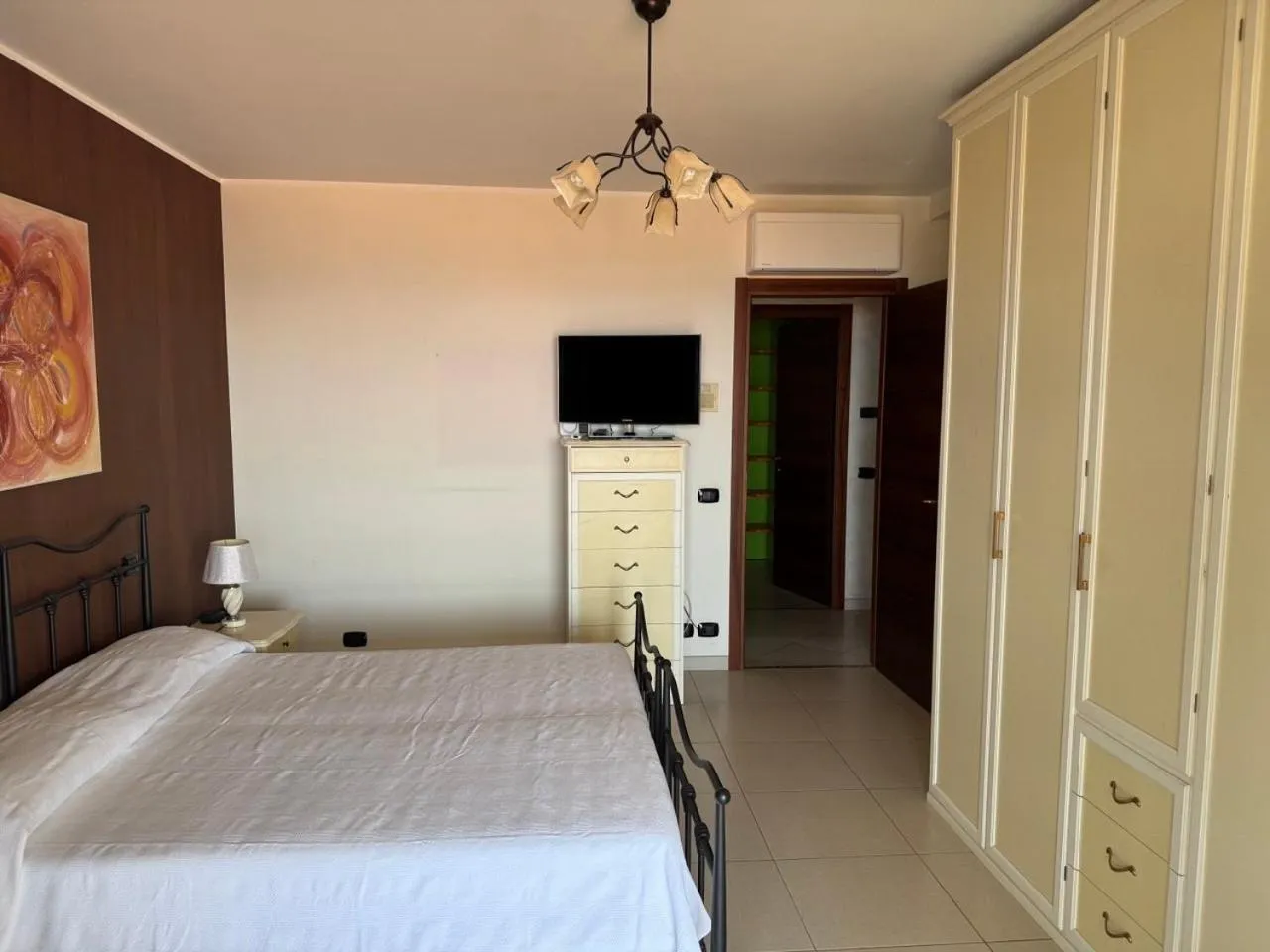 Bed in Il Belvedere Guest House