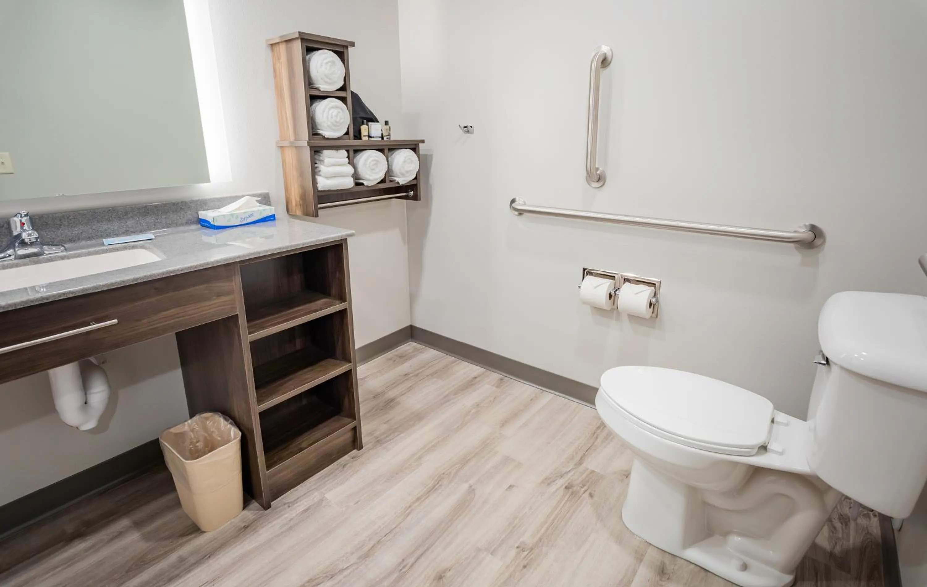 Bathroom in My Place Hotel-Grand Rapids, MN