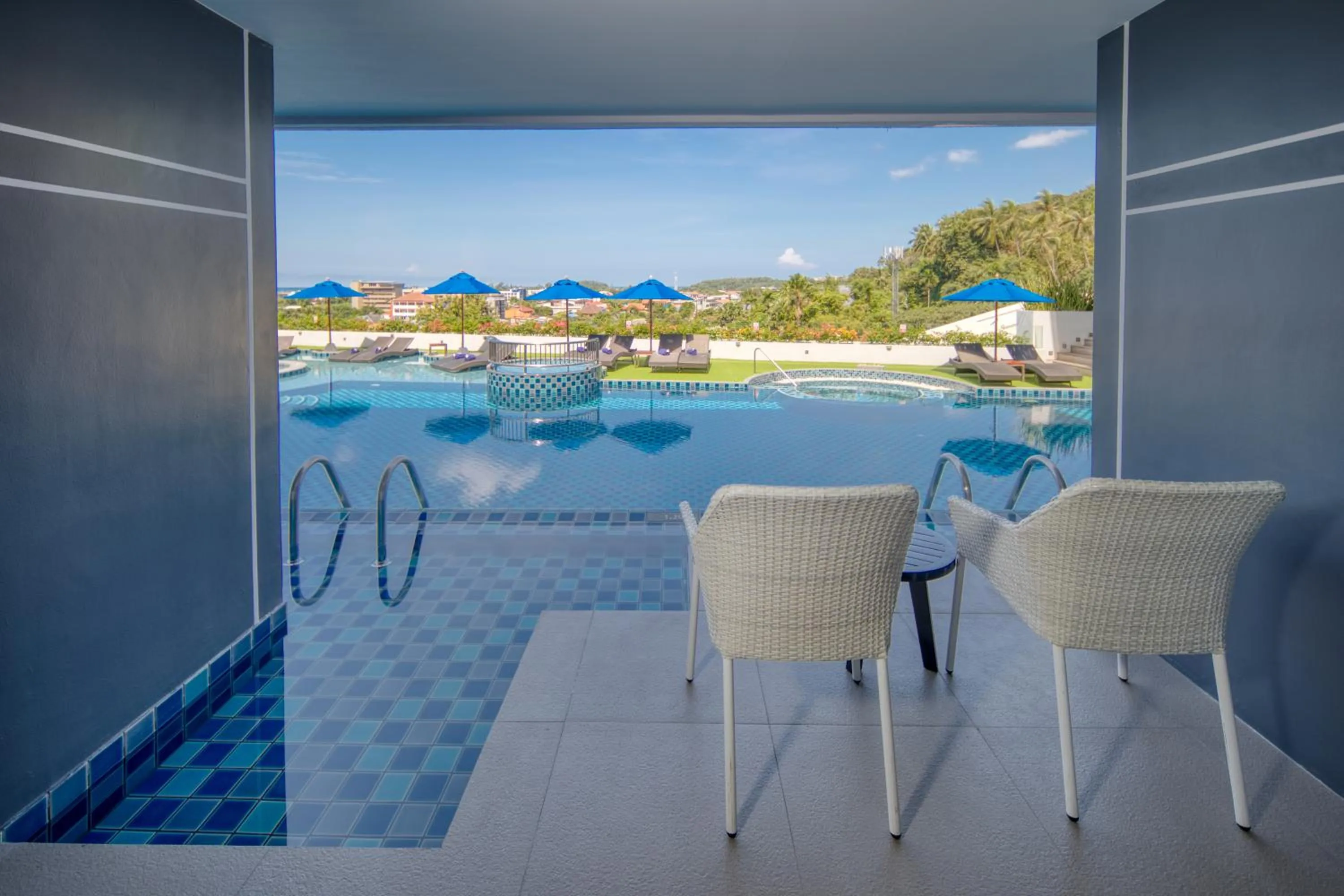 Balcony/Terrace in The Yama Hotel Phuket
