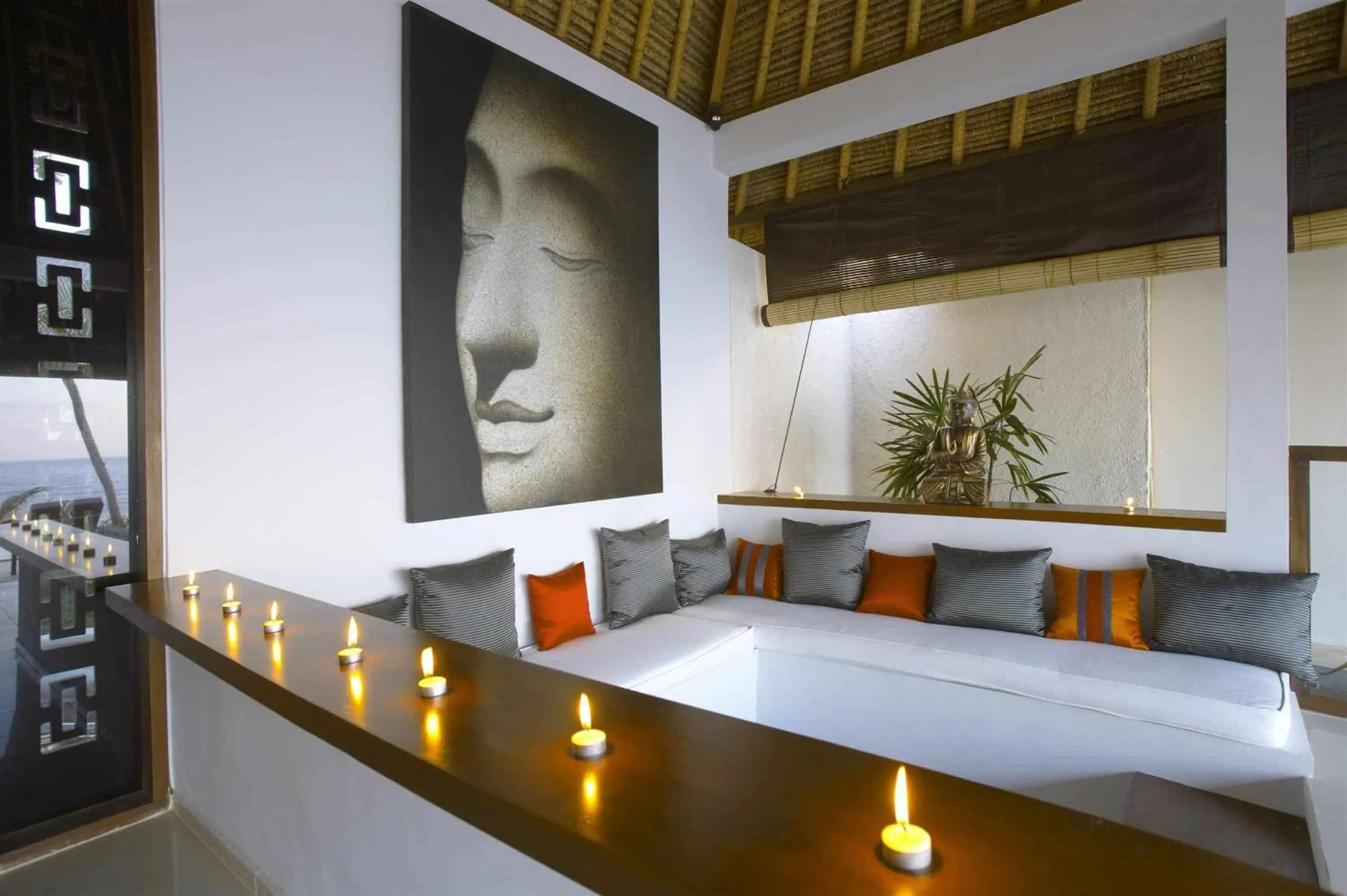 Meeting/conference room, Bed in Siddhartha Oceanfront Resort & Spa Bali