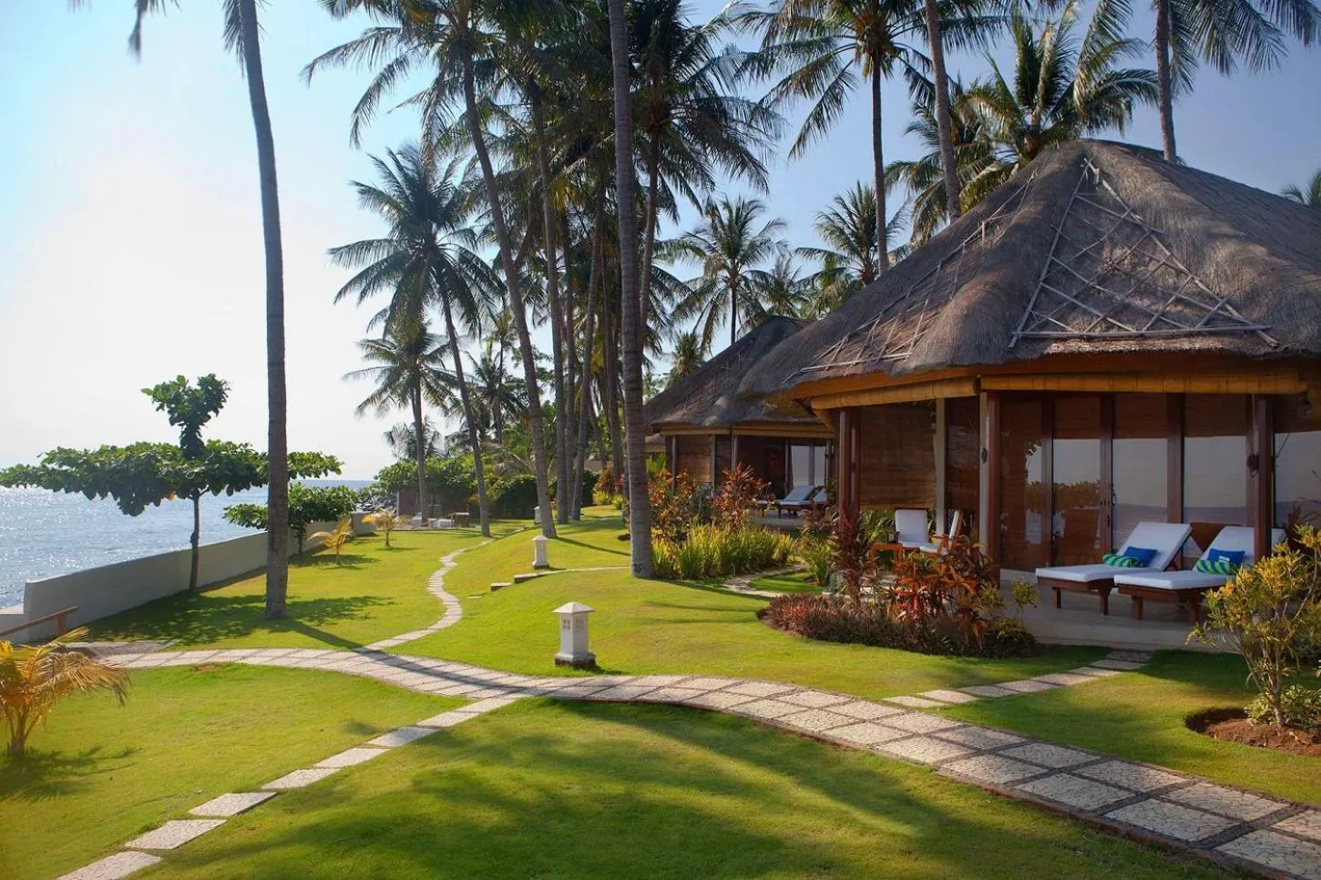 Property building in Siddhartha Oceanfront Resort & Spa Bali