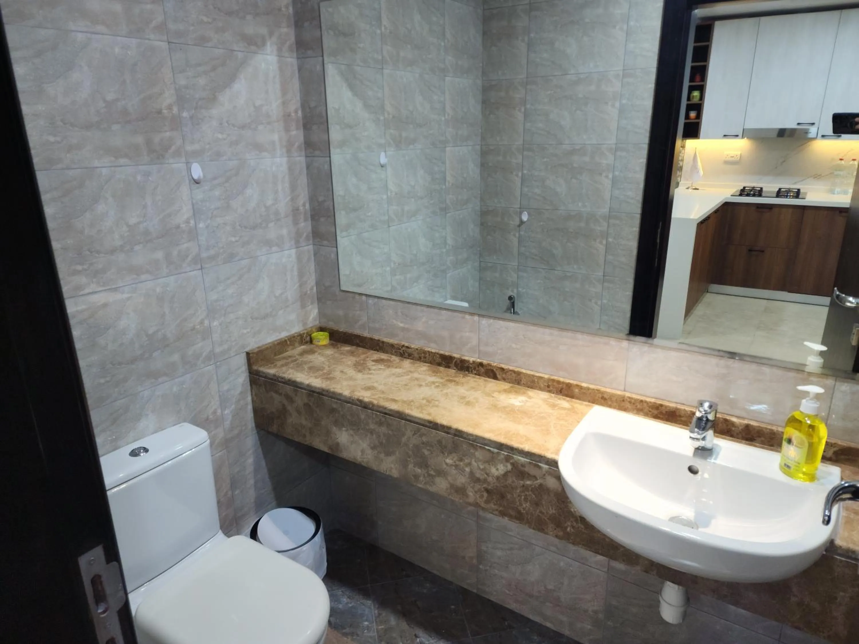 Toilet in Preatoni Tower - JLT by Golden Casa