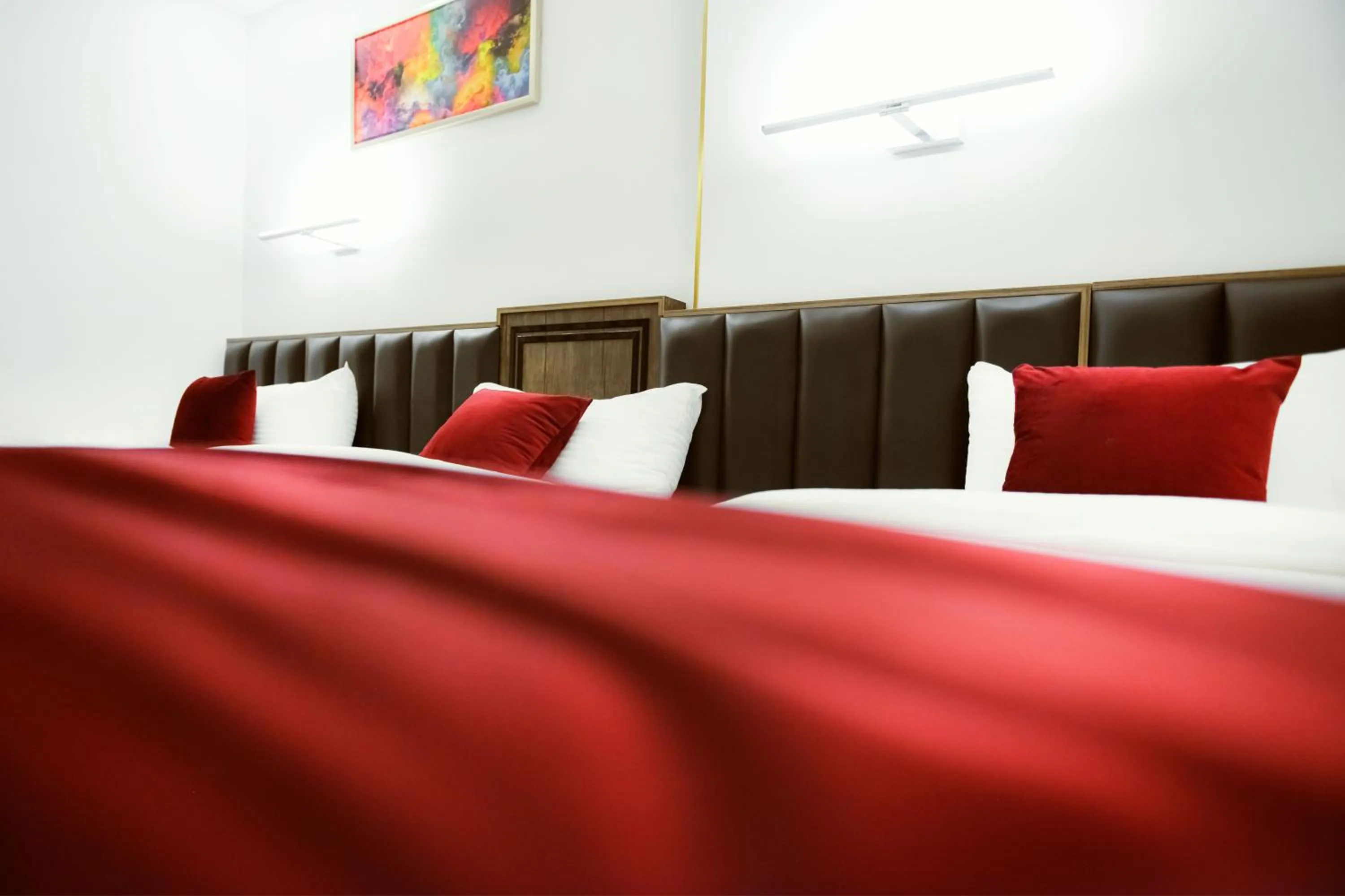 Bed in Petra Bermudez Hotel