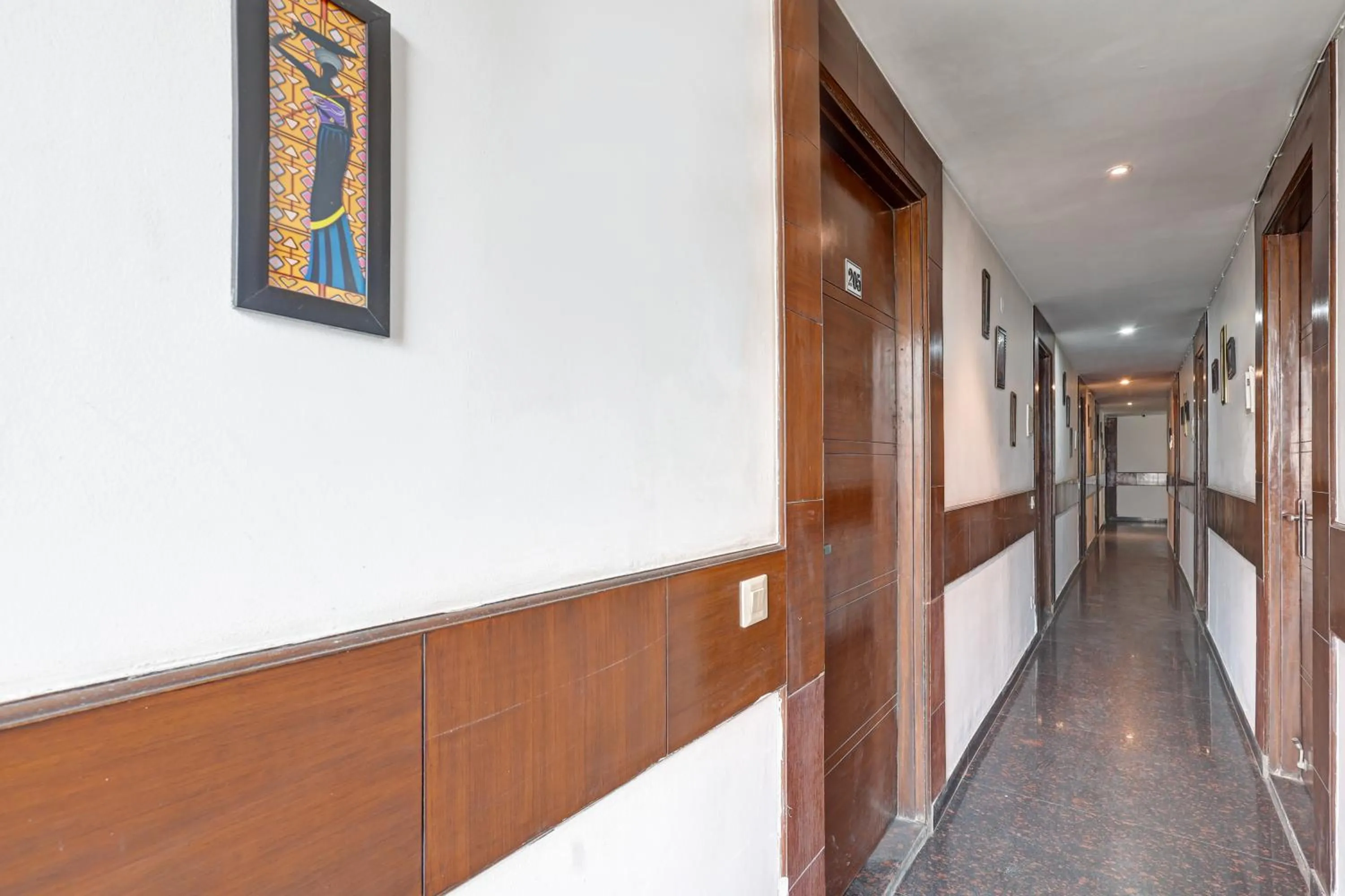 Lobby or reception in Mauryan Elite Hotel Qutab Minar Metro Station