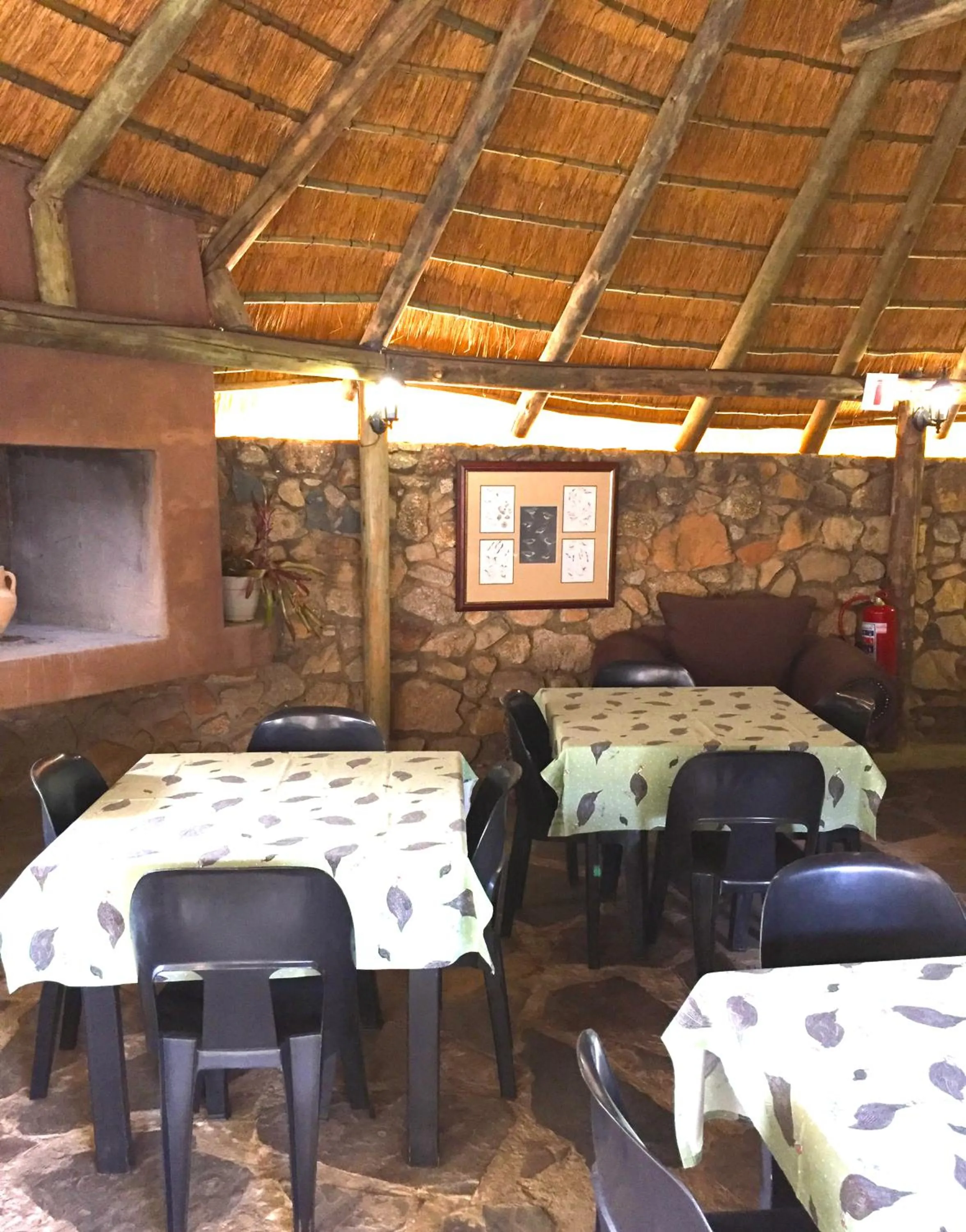 Communal lounge/ TV room in Sheba Rock Guesthouse