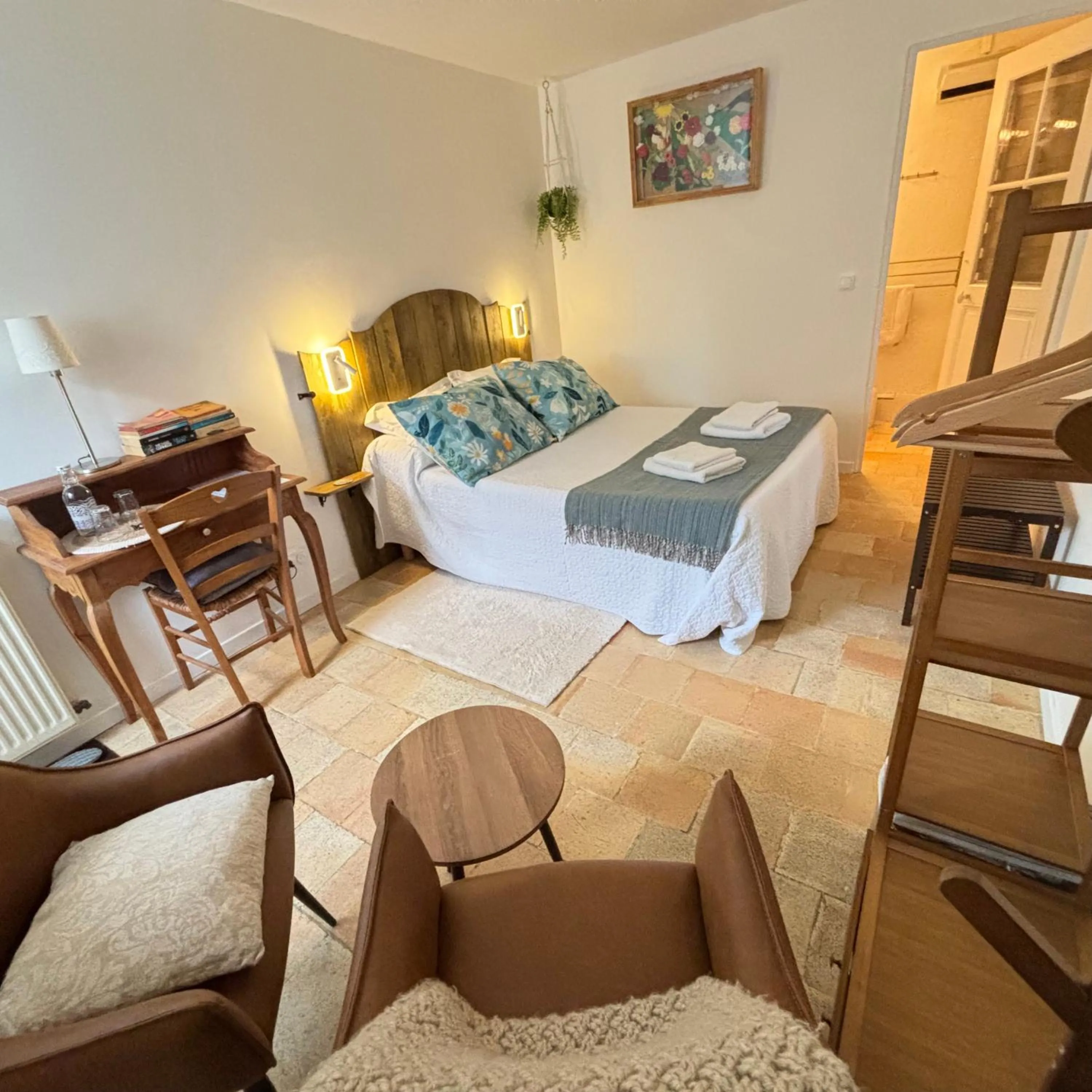 Bed in La Balastière