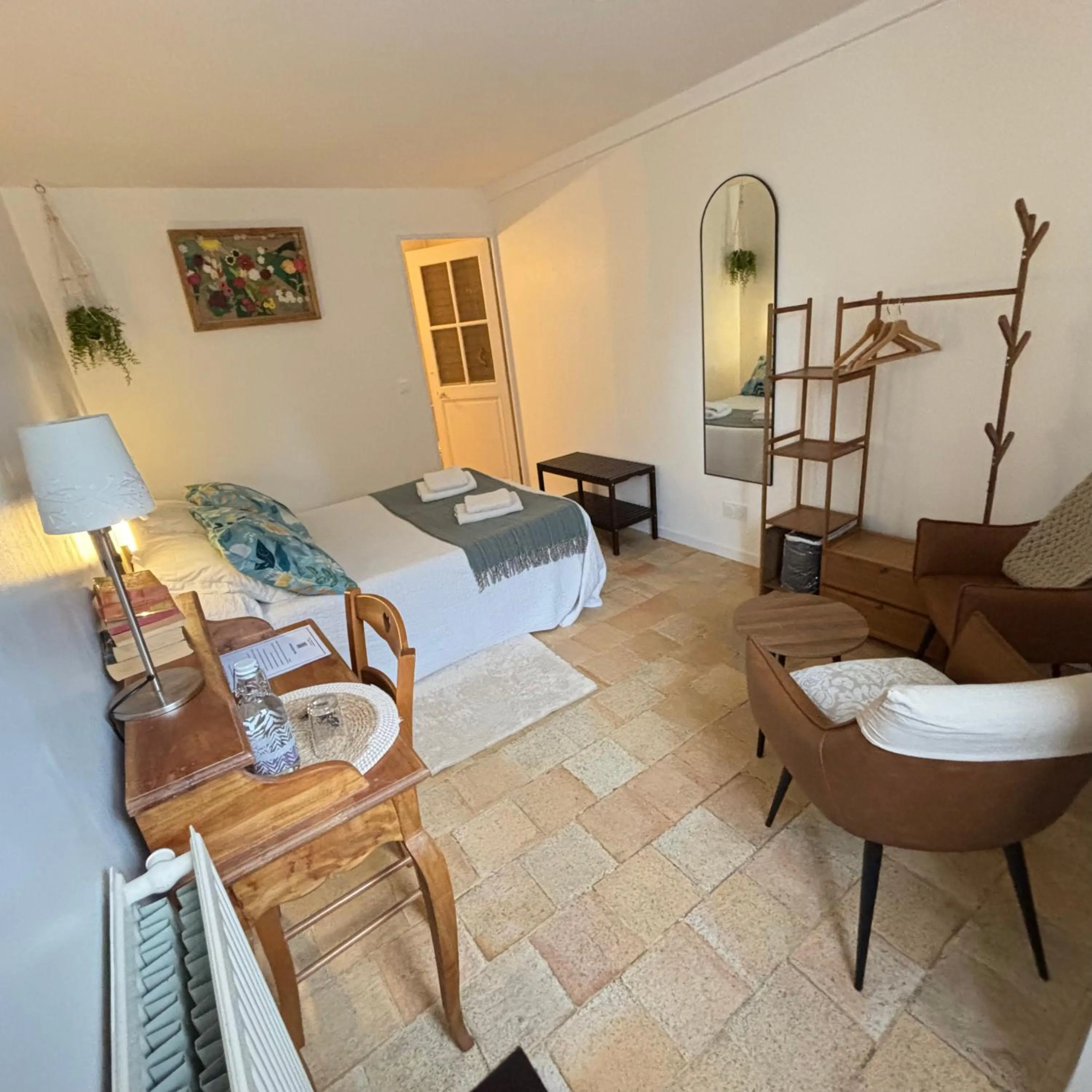 Bed in La Balastière