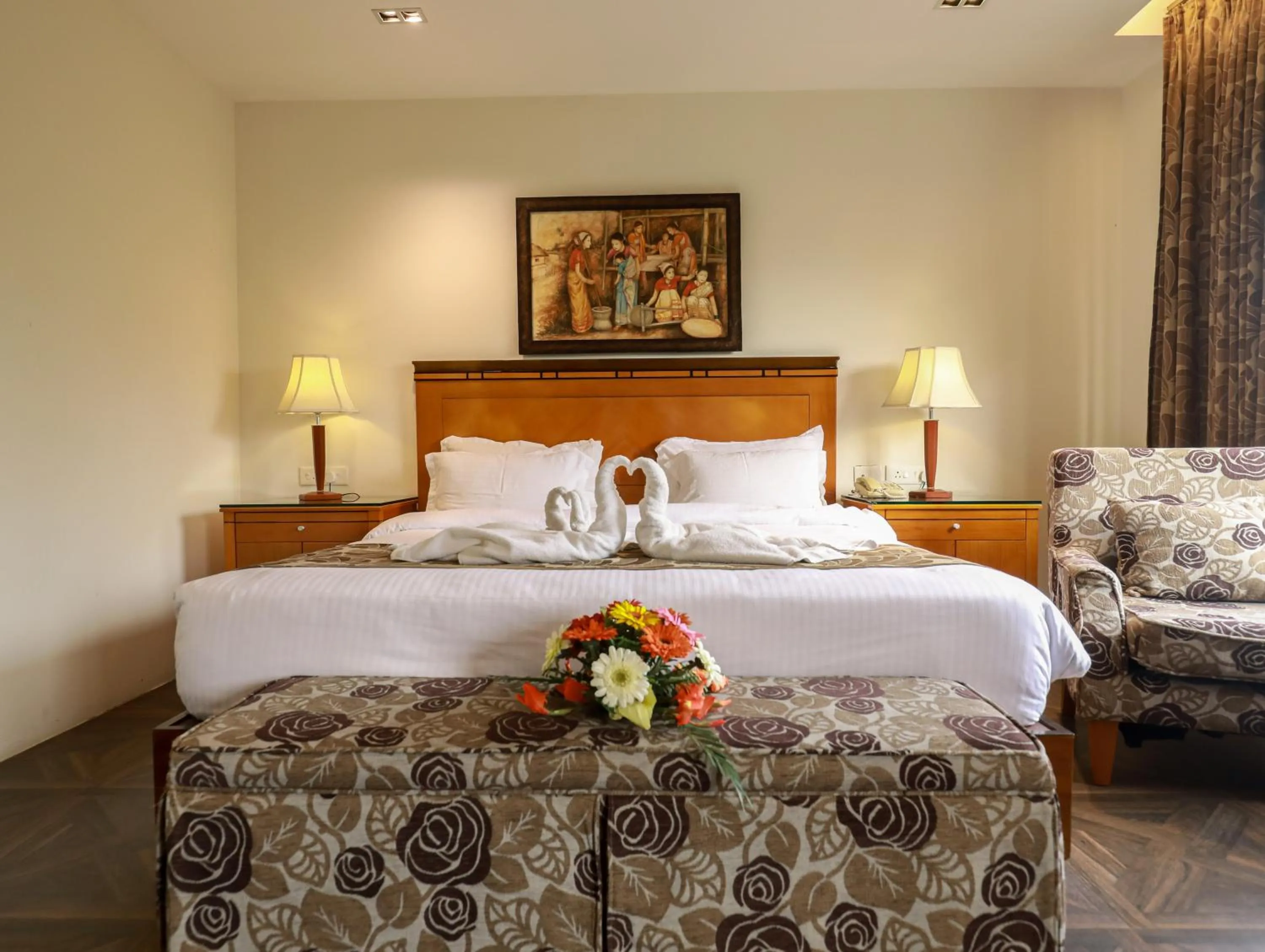 Bed in The Greenwood, Tezpur