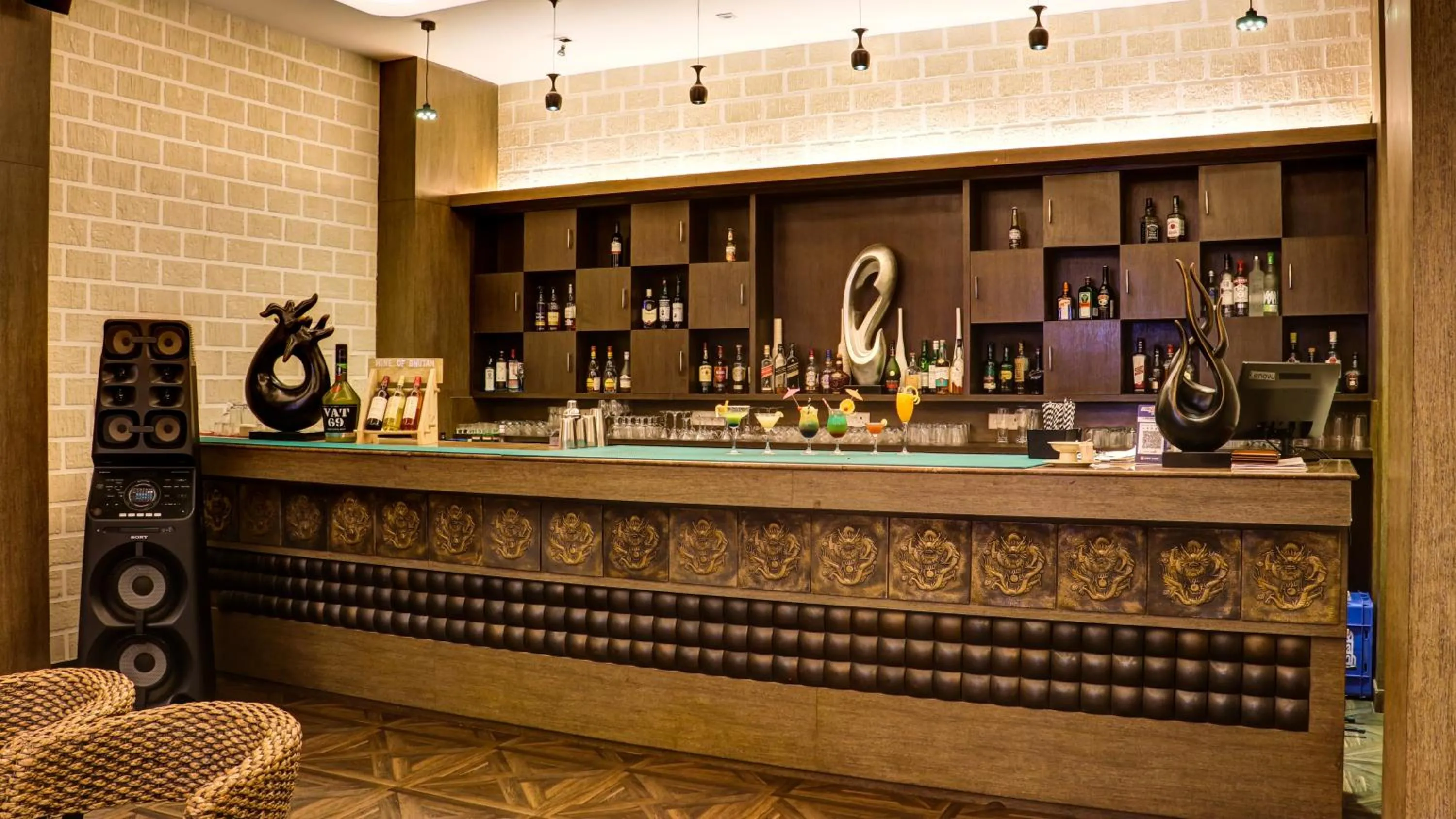 Lounge or bar in The Greenwood, Tezpur