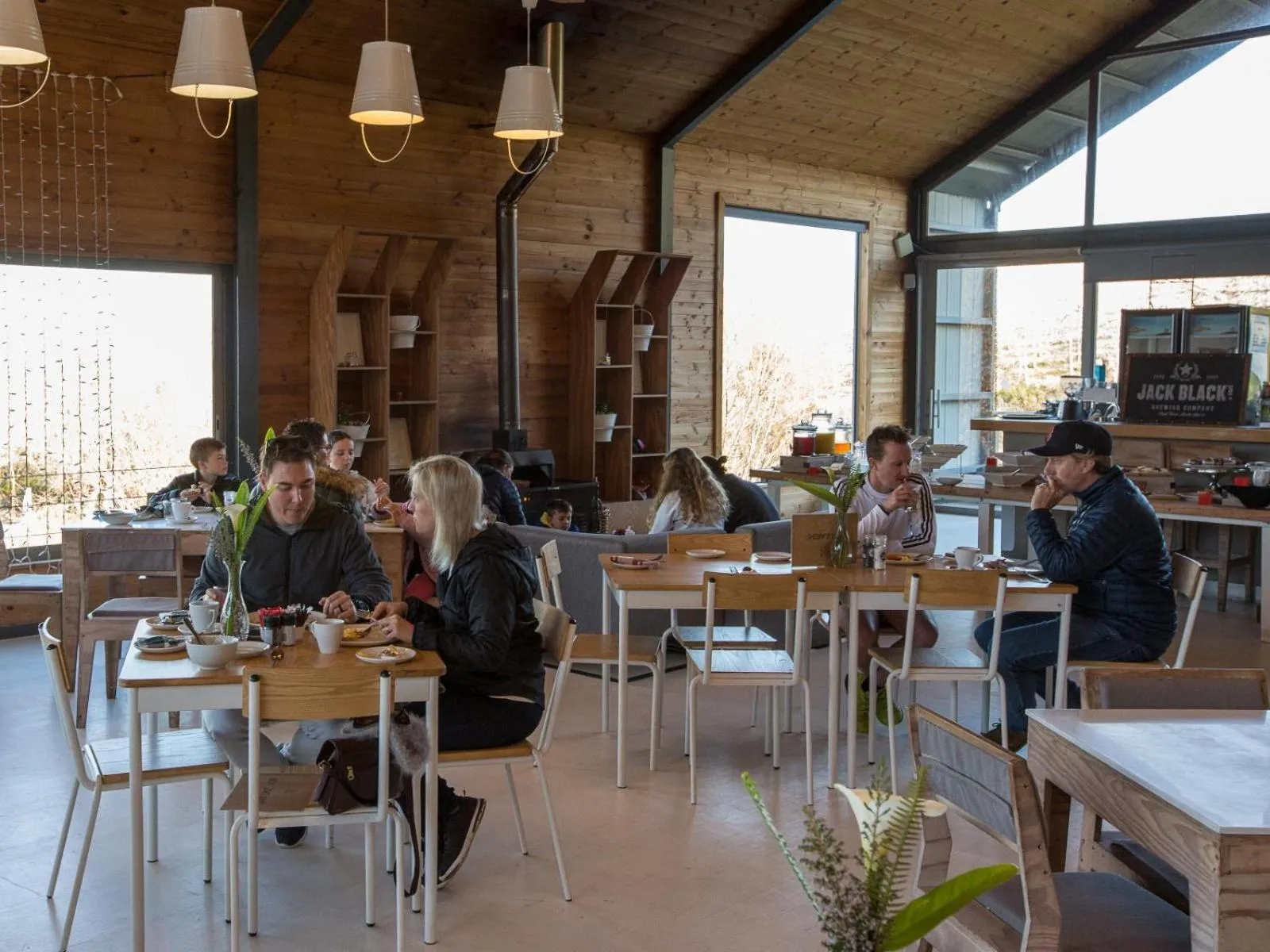 Dining area in Old Mac Daddy