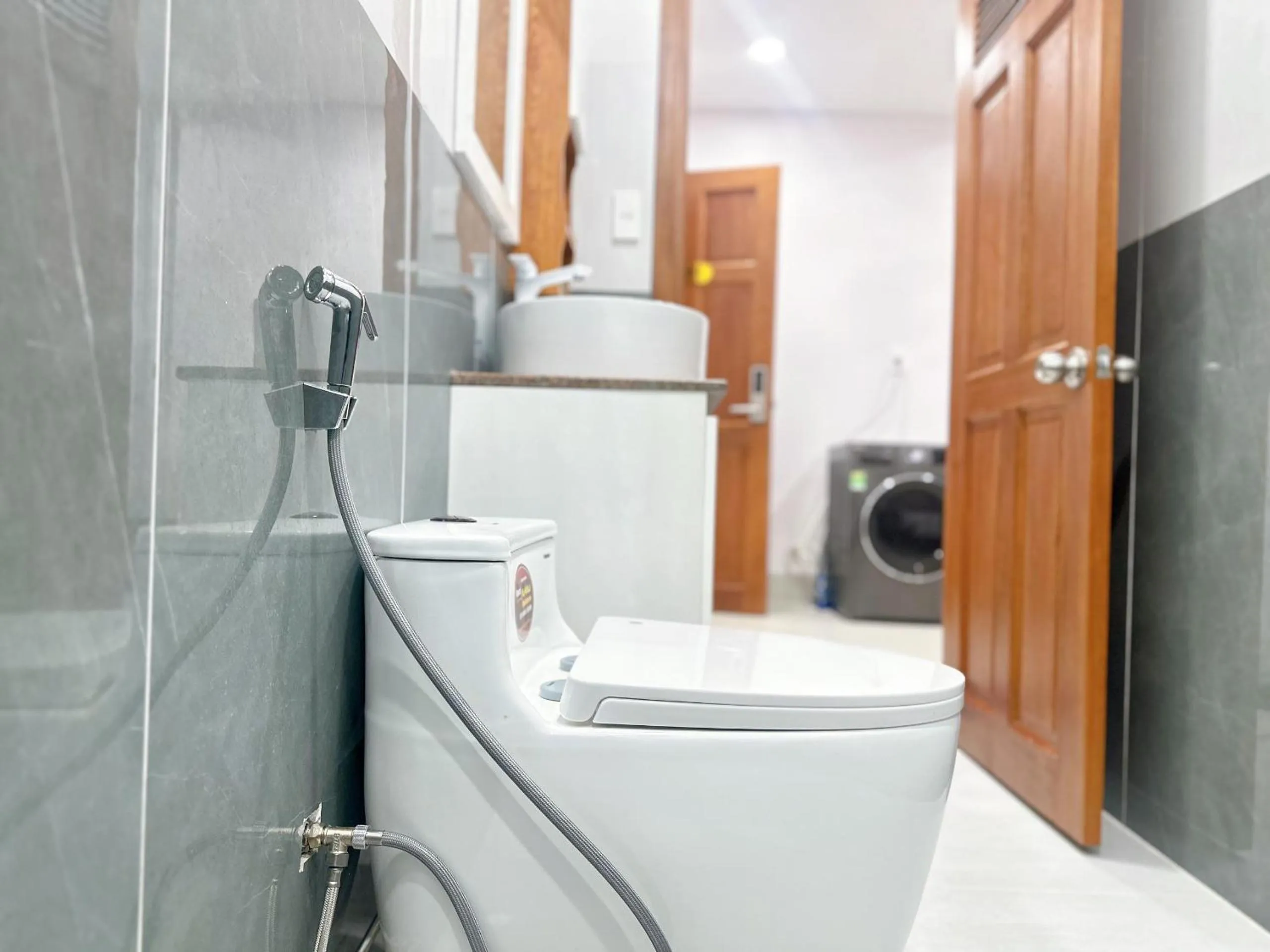 Toilet in Milanesa Hotel and Apartment