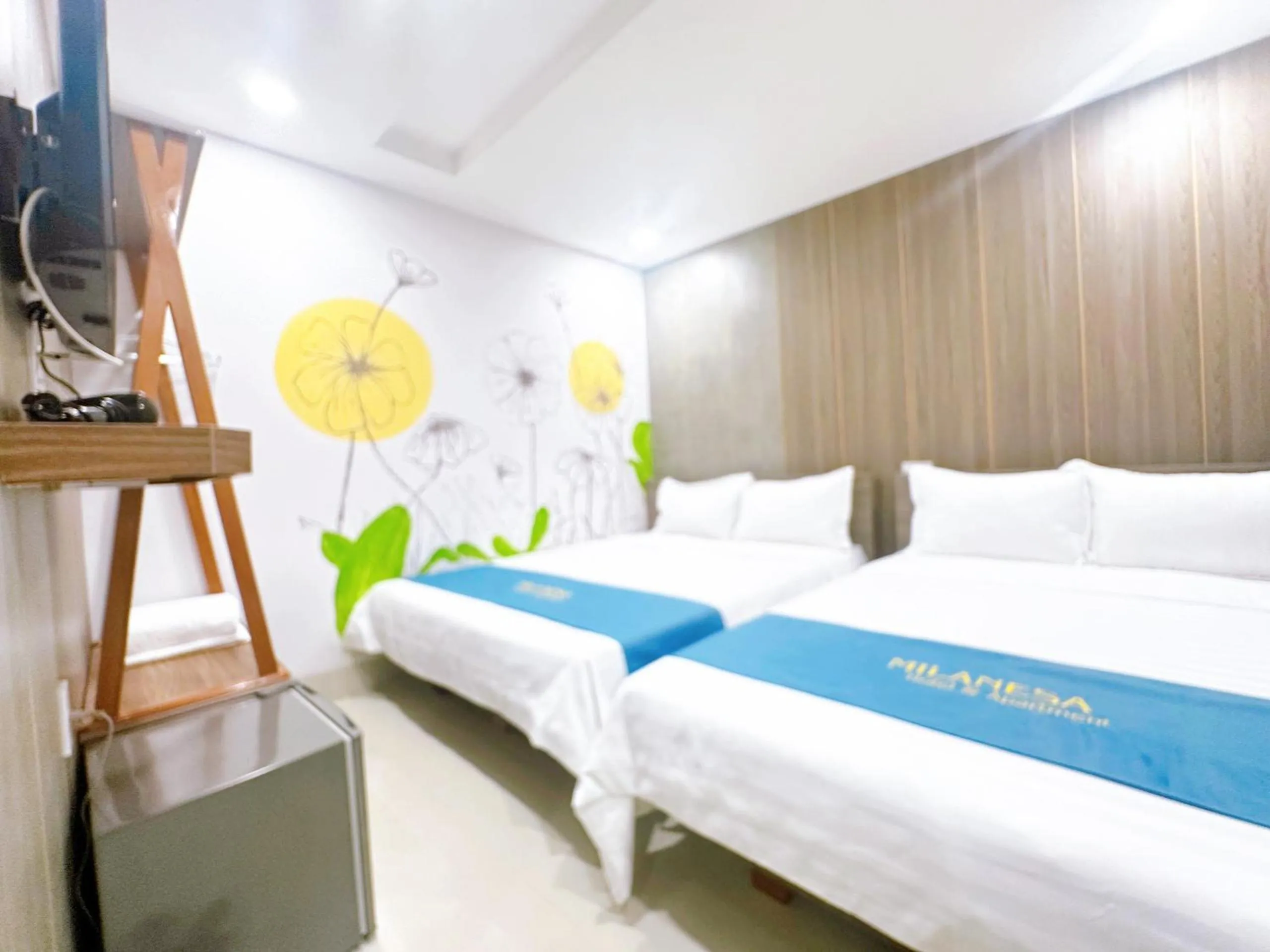 Bed in Milanesa Hotel and Apartment