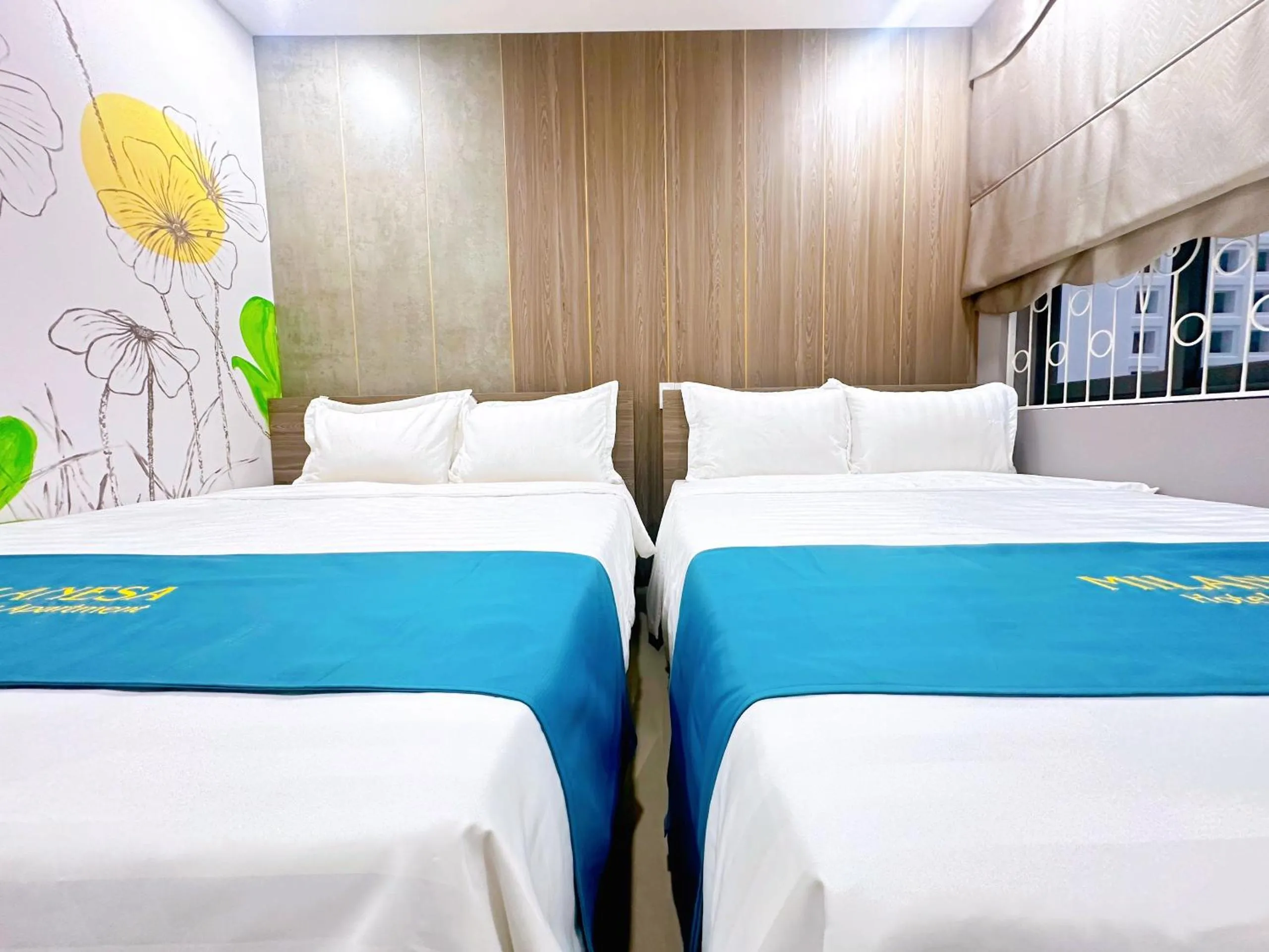 Bed in Milanesa Hotel and Apartment