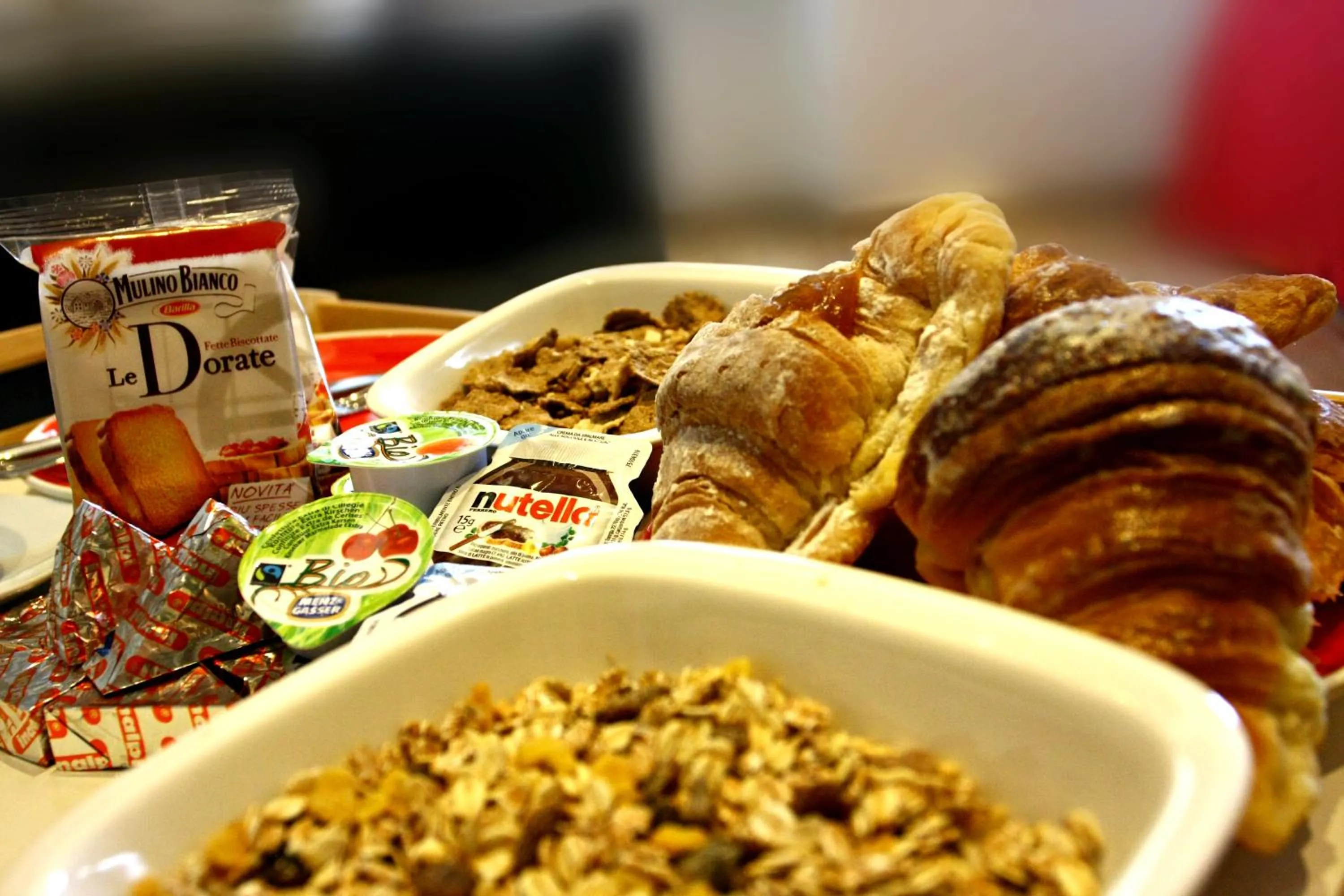 Continental breakfast in Passenger Vatican Relais