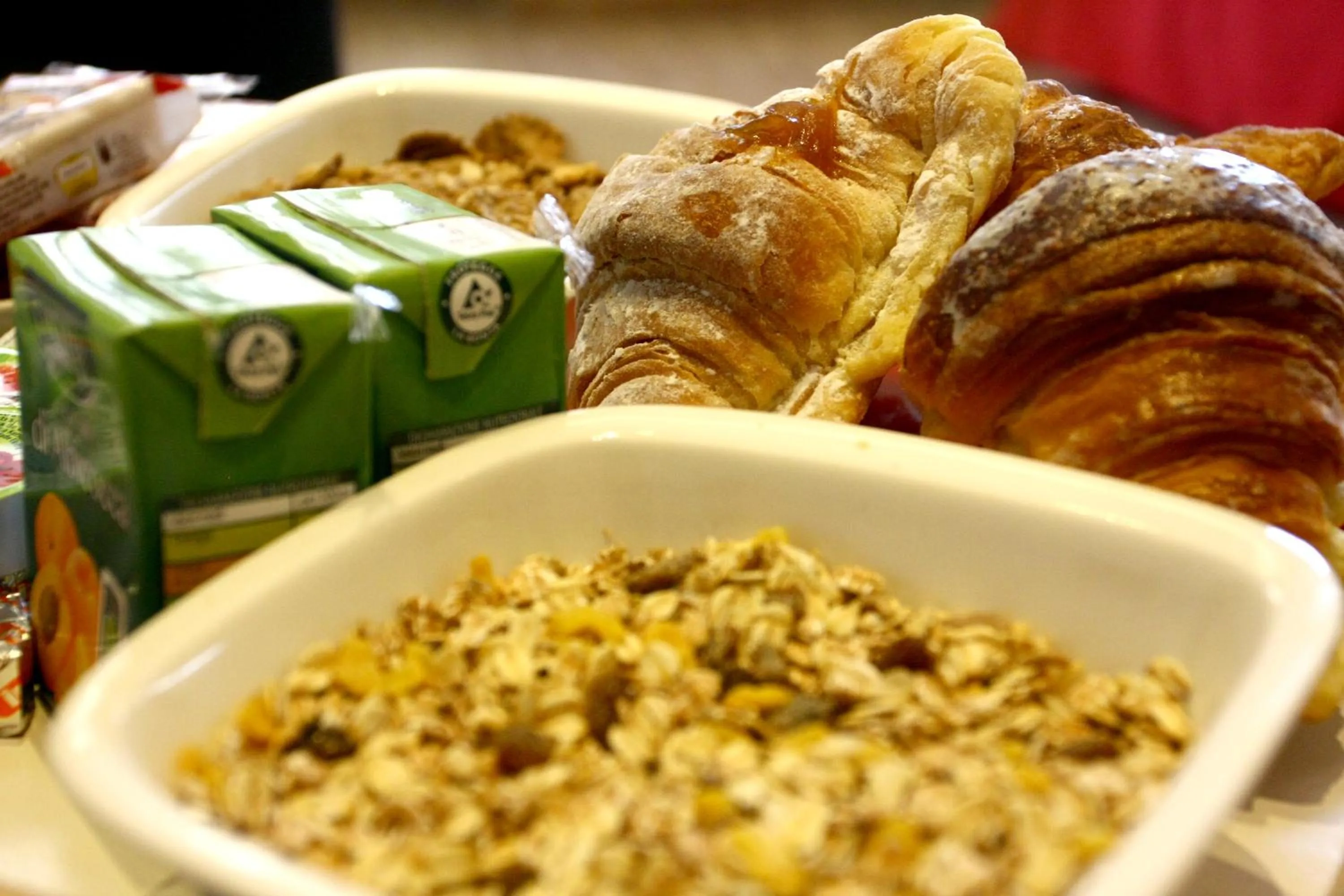 Continental breakfast in Passenger Vatican Relais