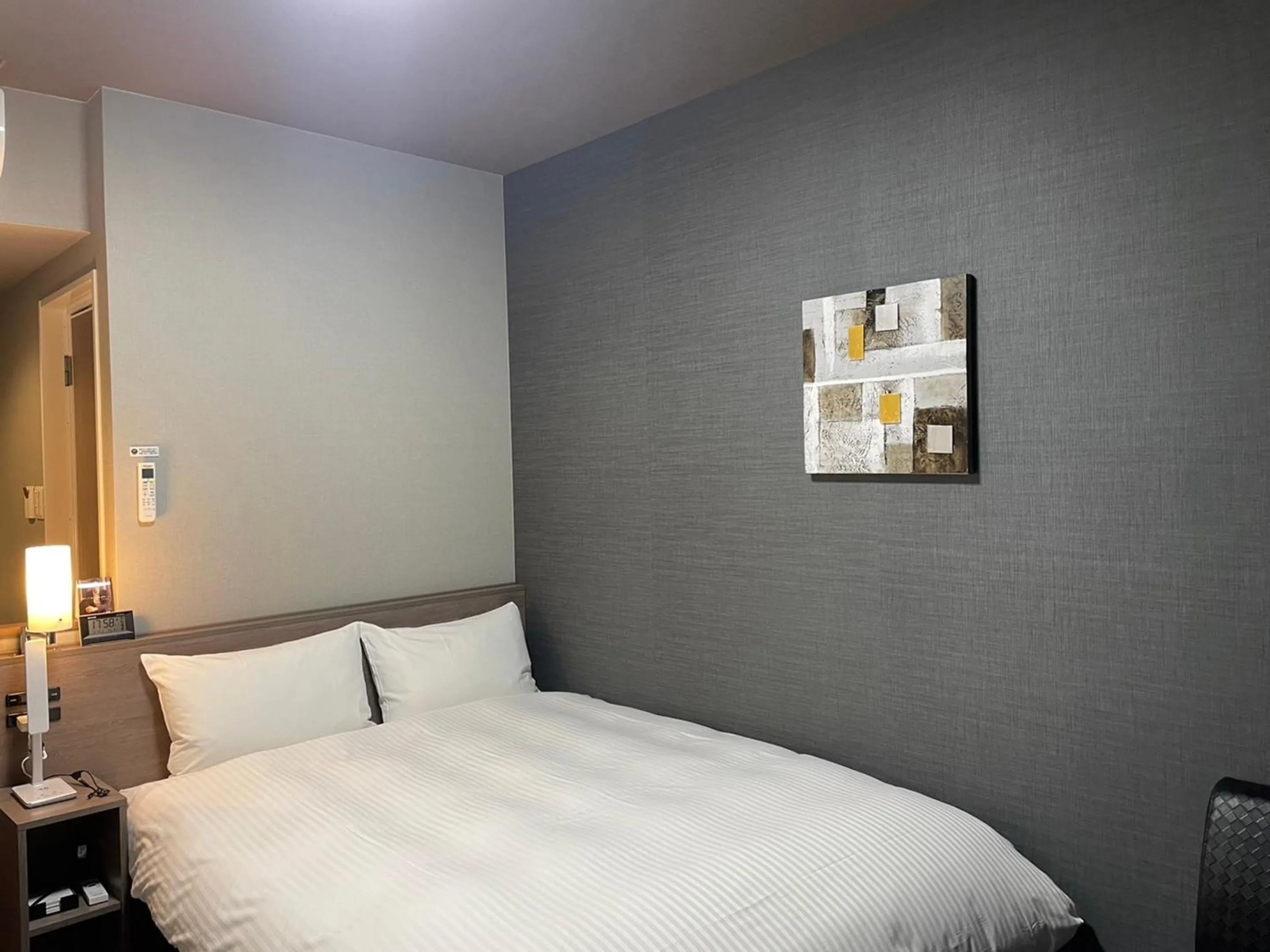 Photo of the whole room, Bed in Hotel Route Inn Fukushima Nishi Inter