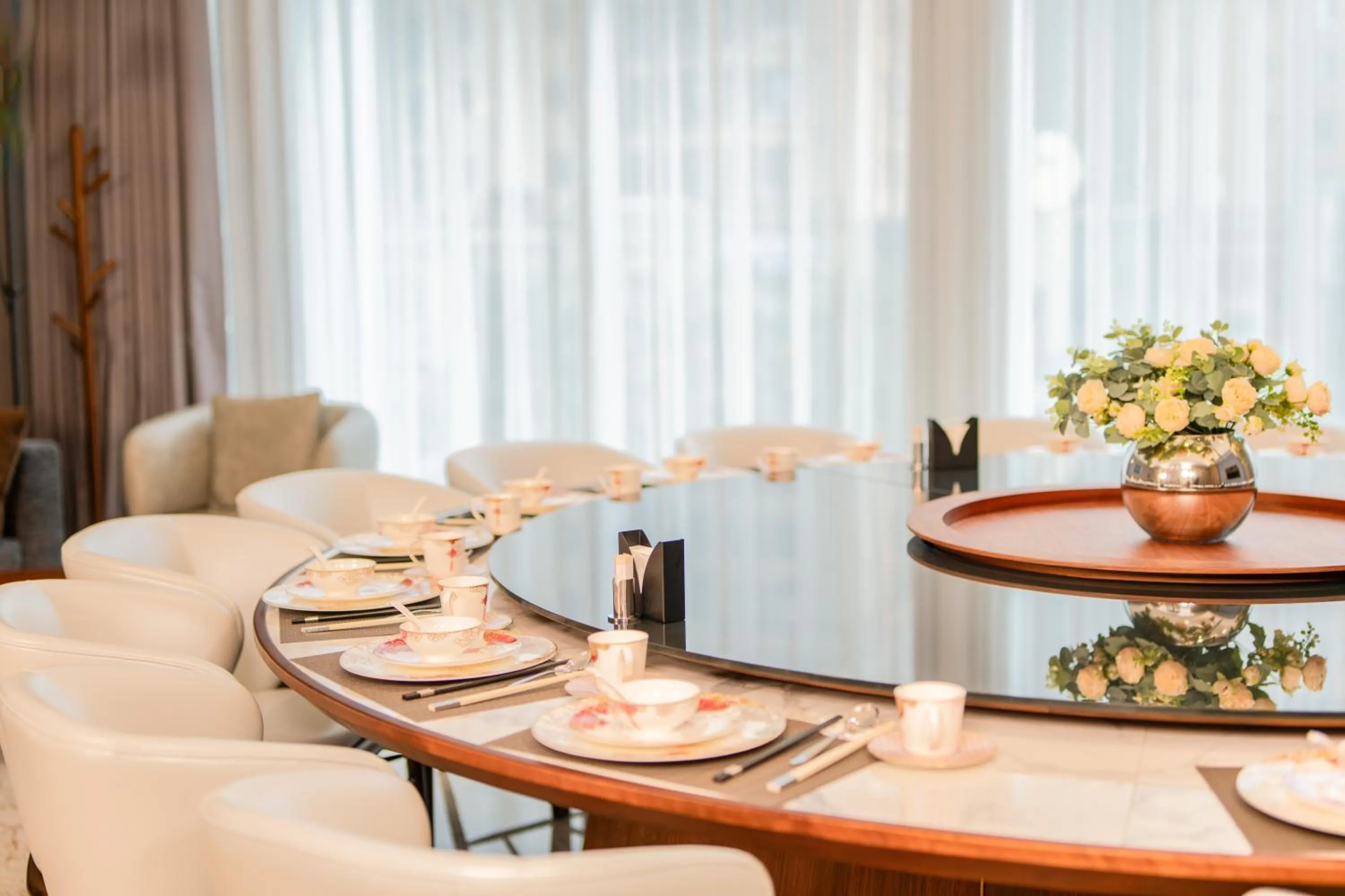 Restaurant/places to eat in Shan Zhi Ye Serviced Apartment Hotel - Houjie Wanda Plaza Liaoxia Subway Station