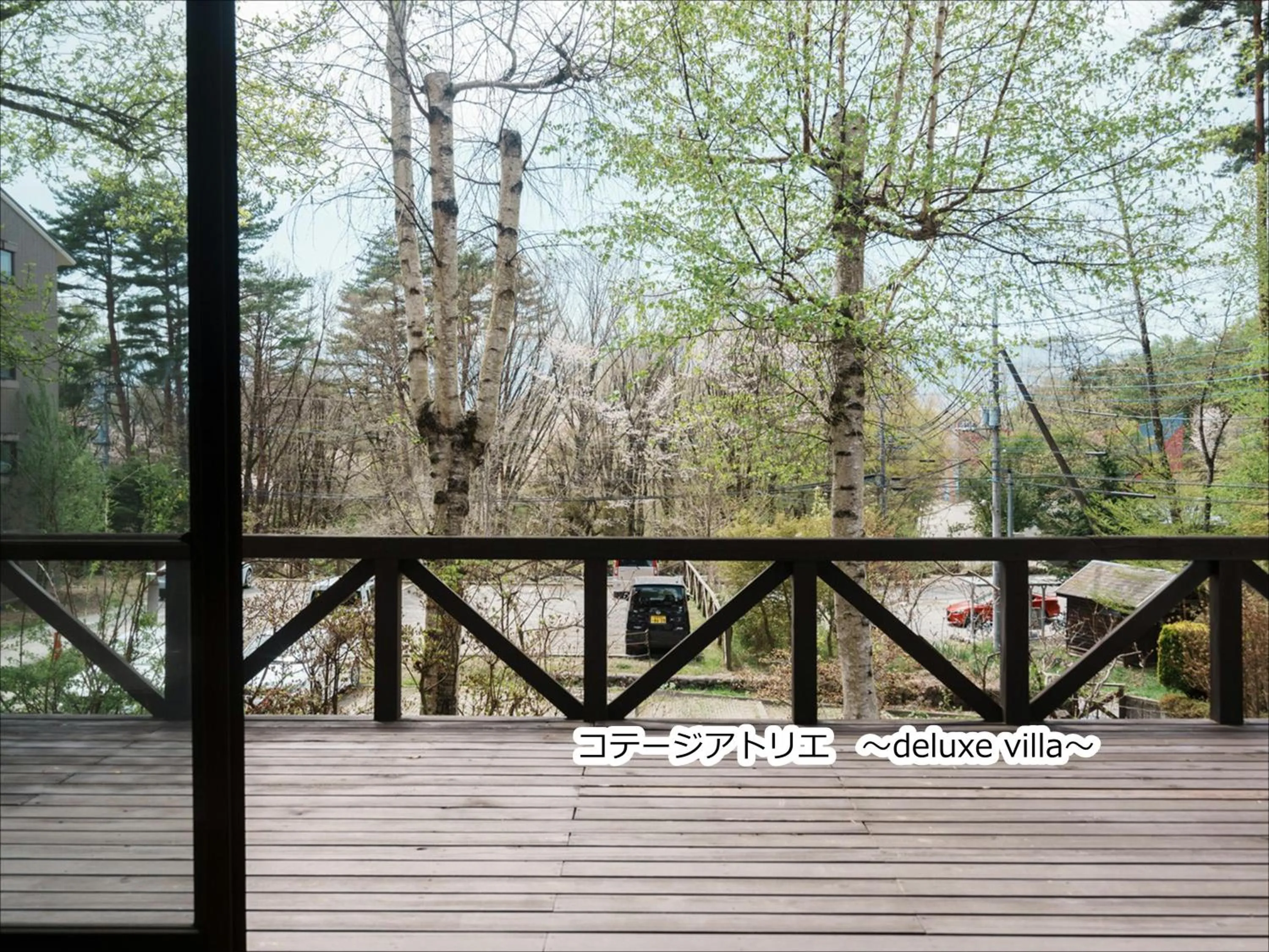 Balcony/Terrace in Kobuchizawa Art&Wellness IKIGAI - VILLAS