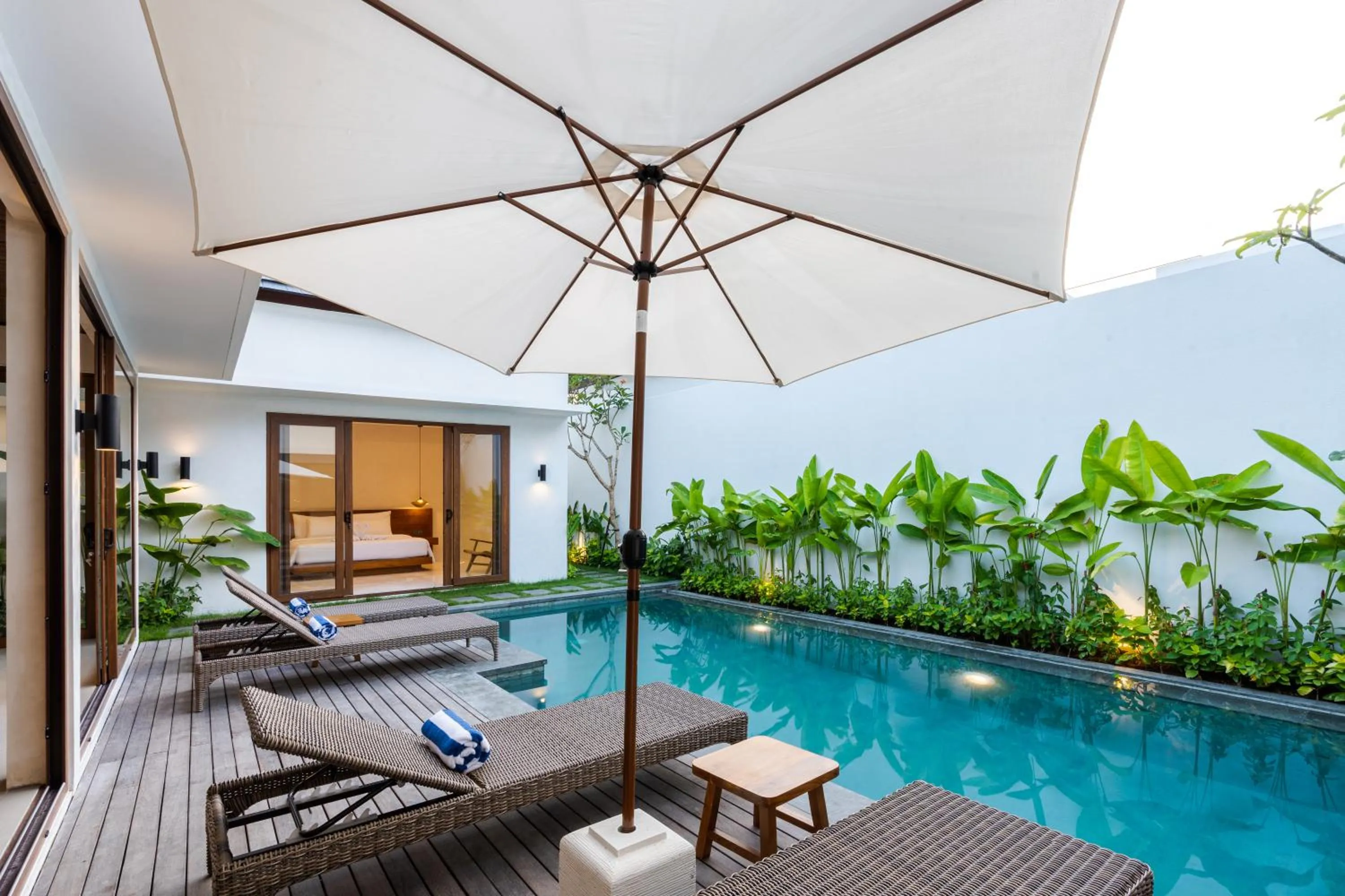 Patio in J4 Villas Sanur