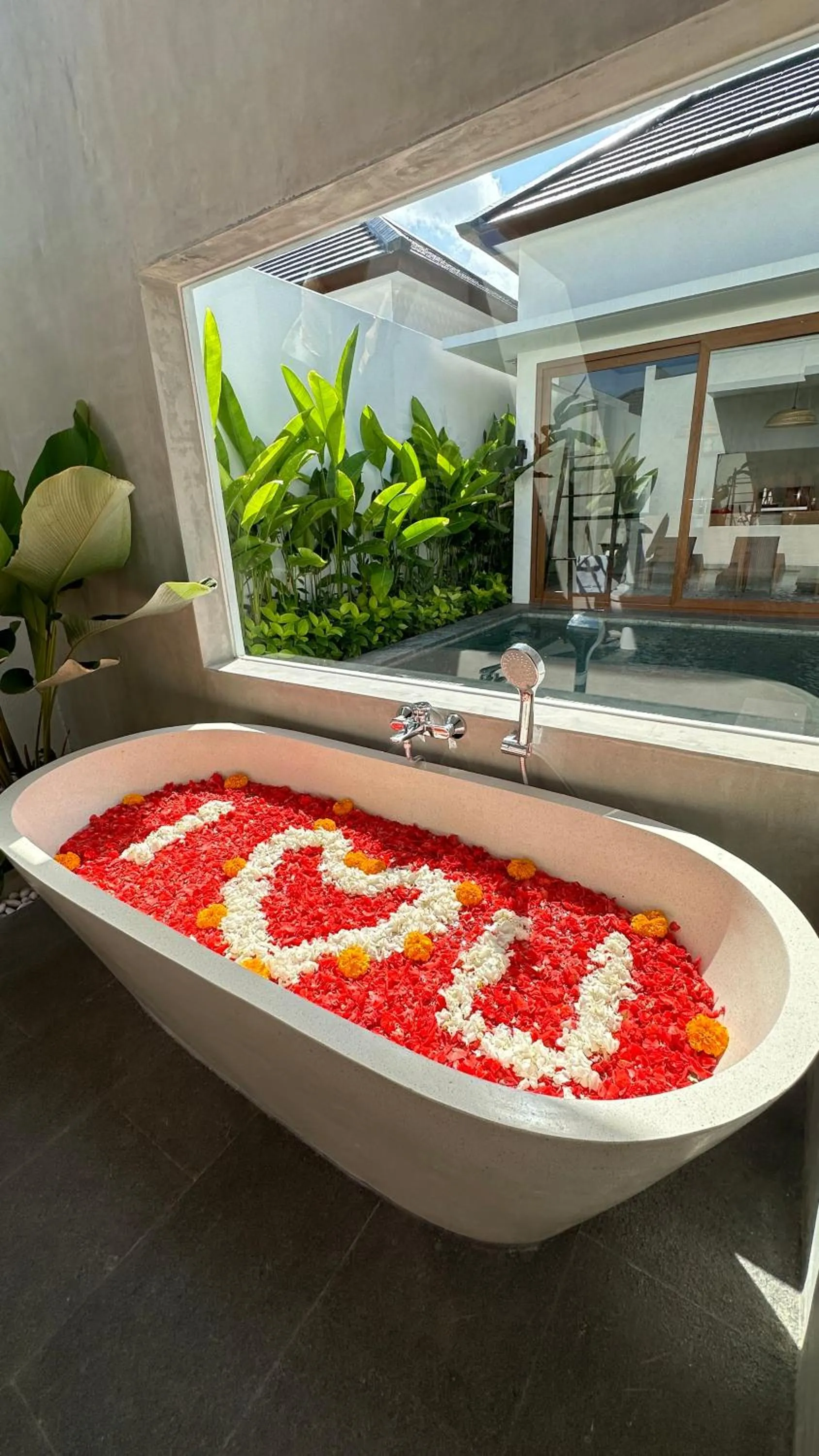 Decorative detail in J4 Villas Sanur