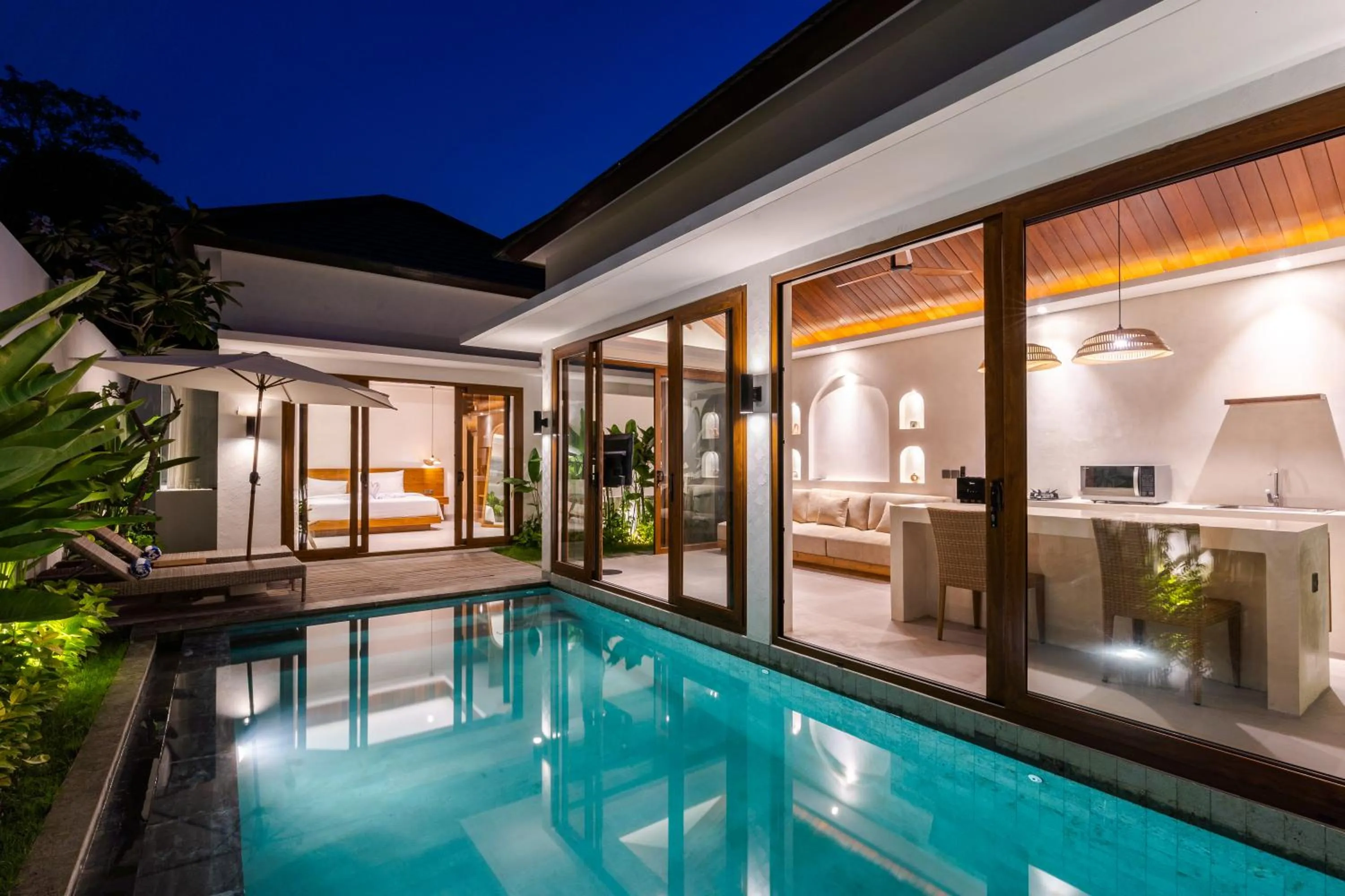 Patio in J4 Villas Sanur