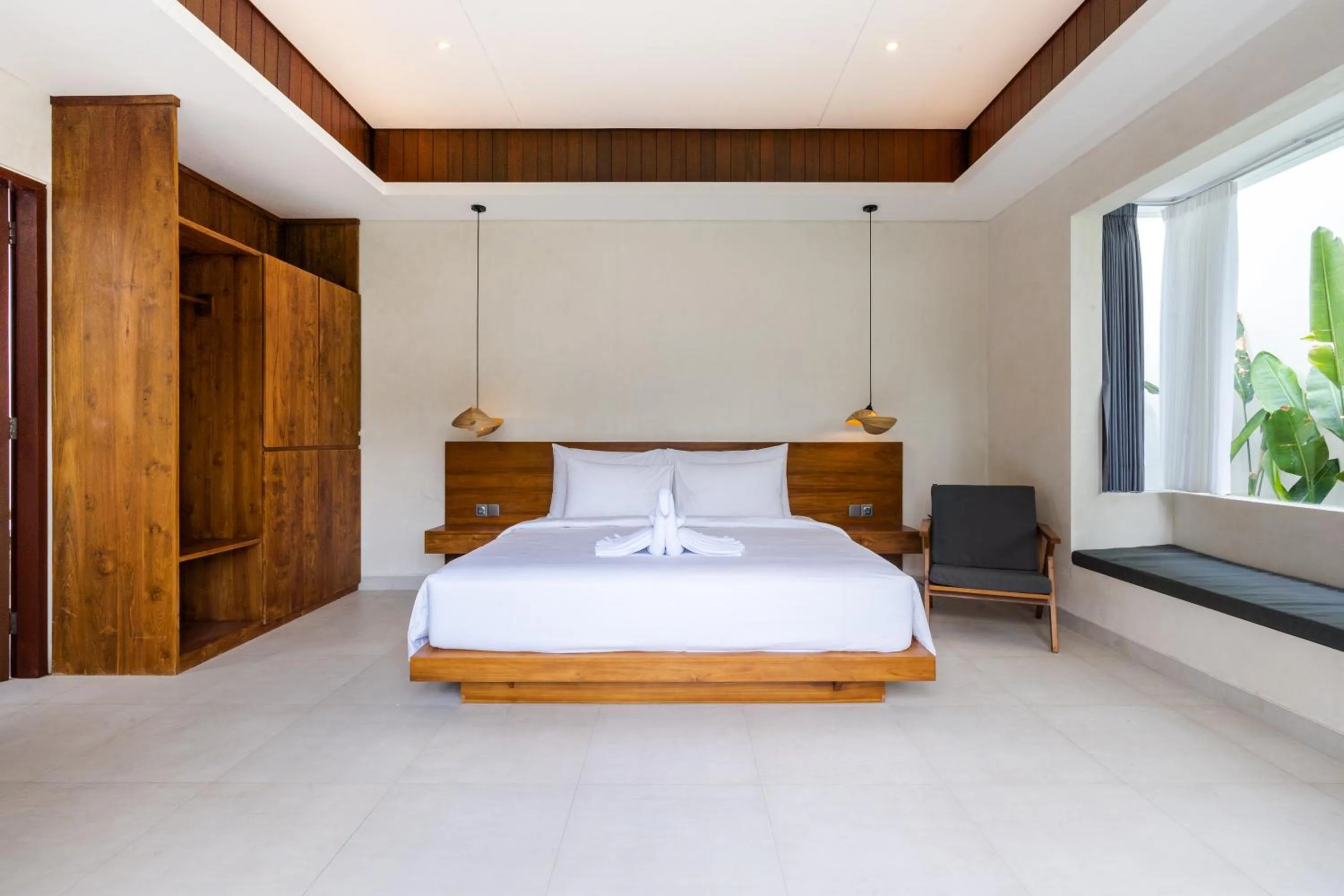 Bed in J4 Villas Sanur