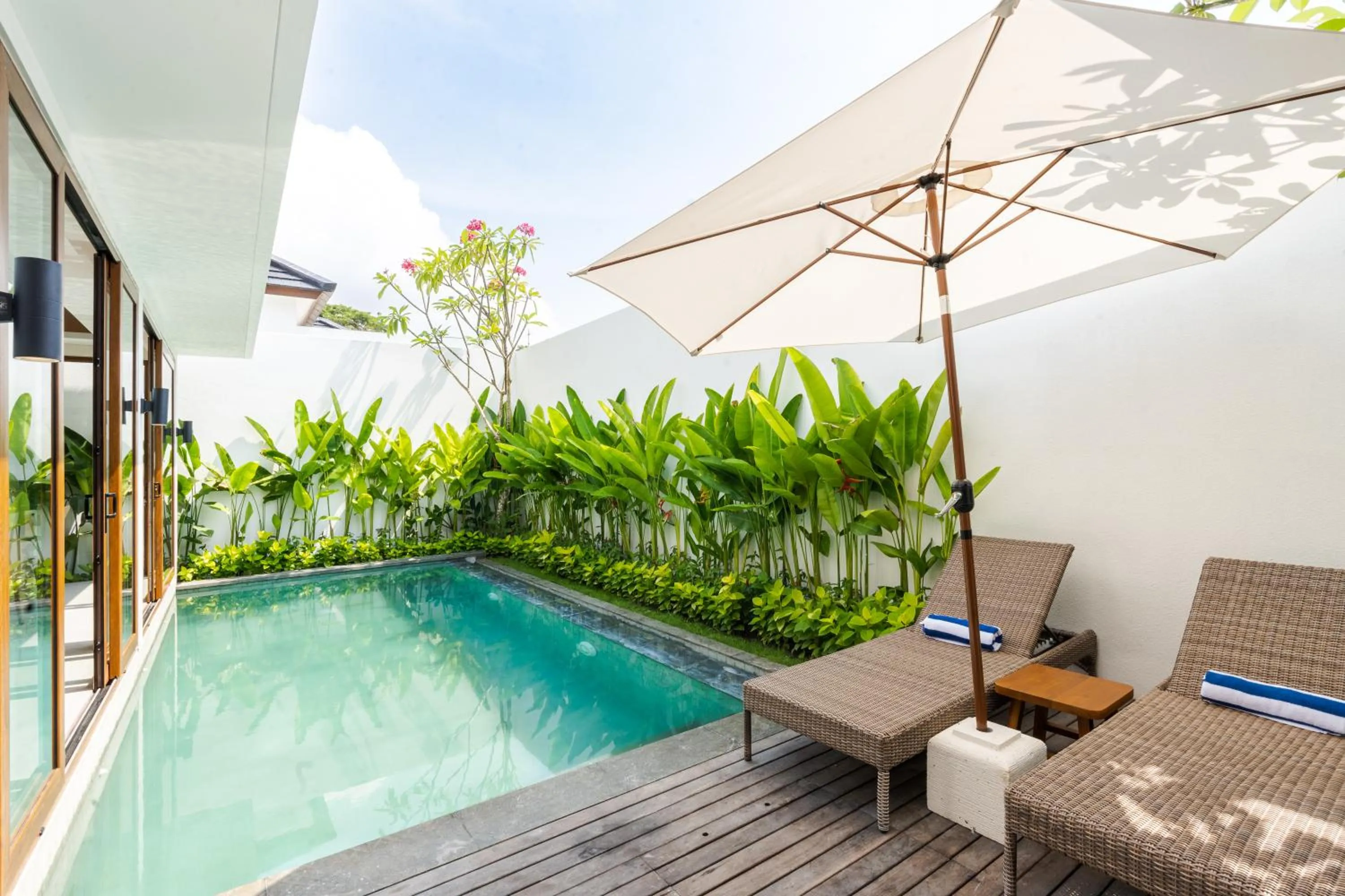 Patio in J4 Villas Sanur