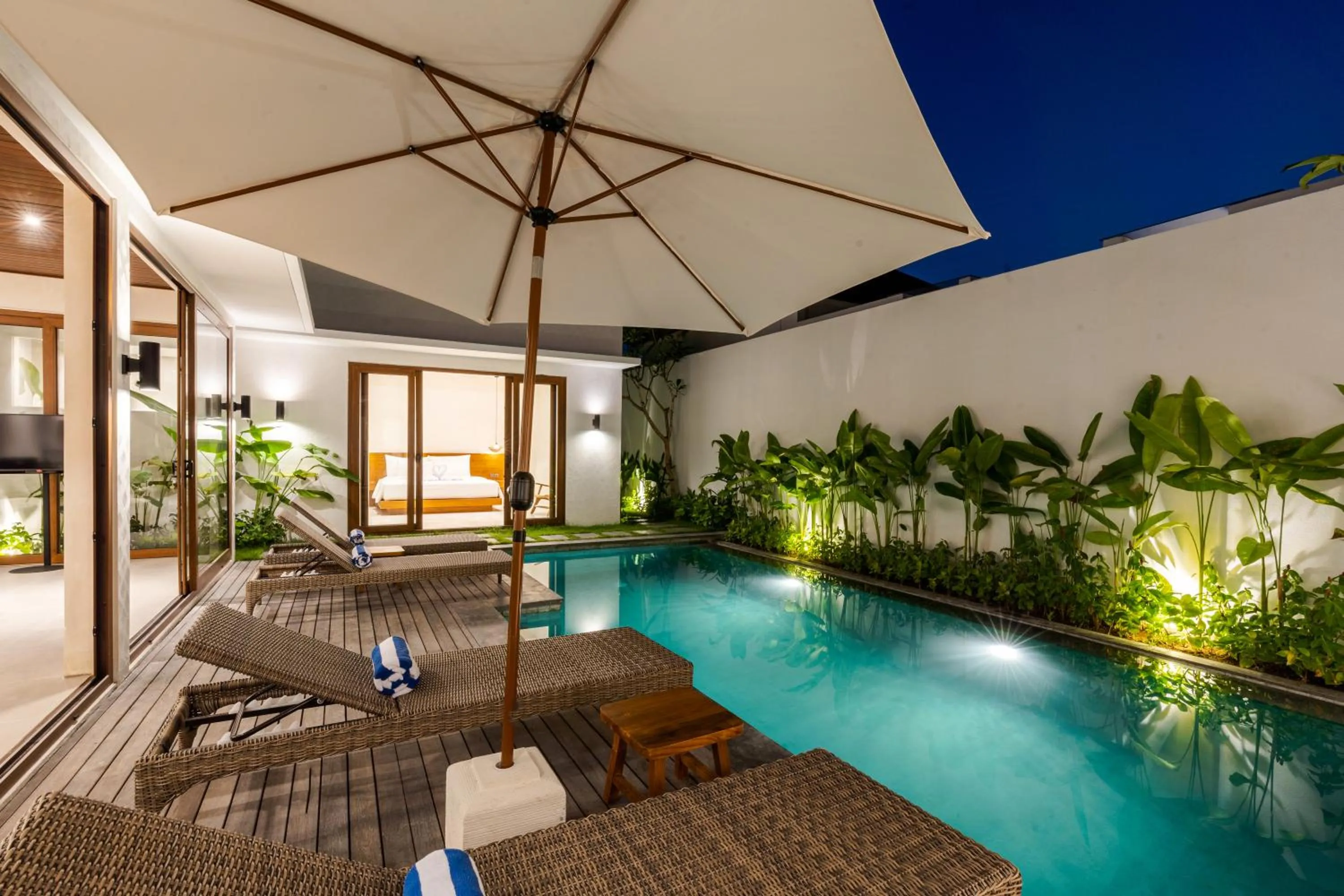 Patio in J4 Villas Sanur