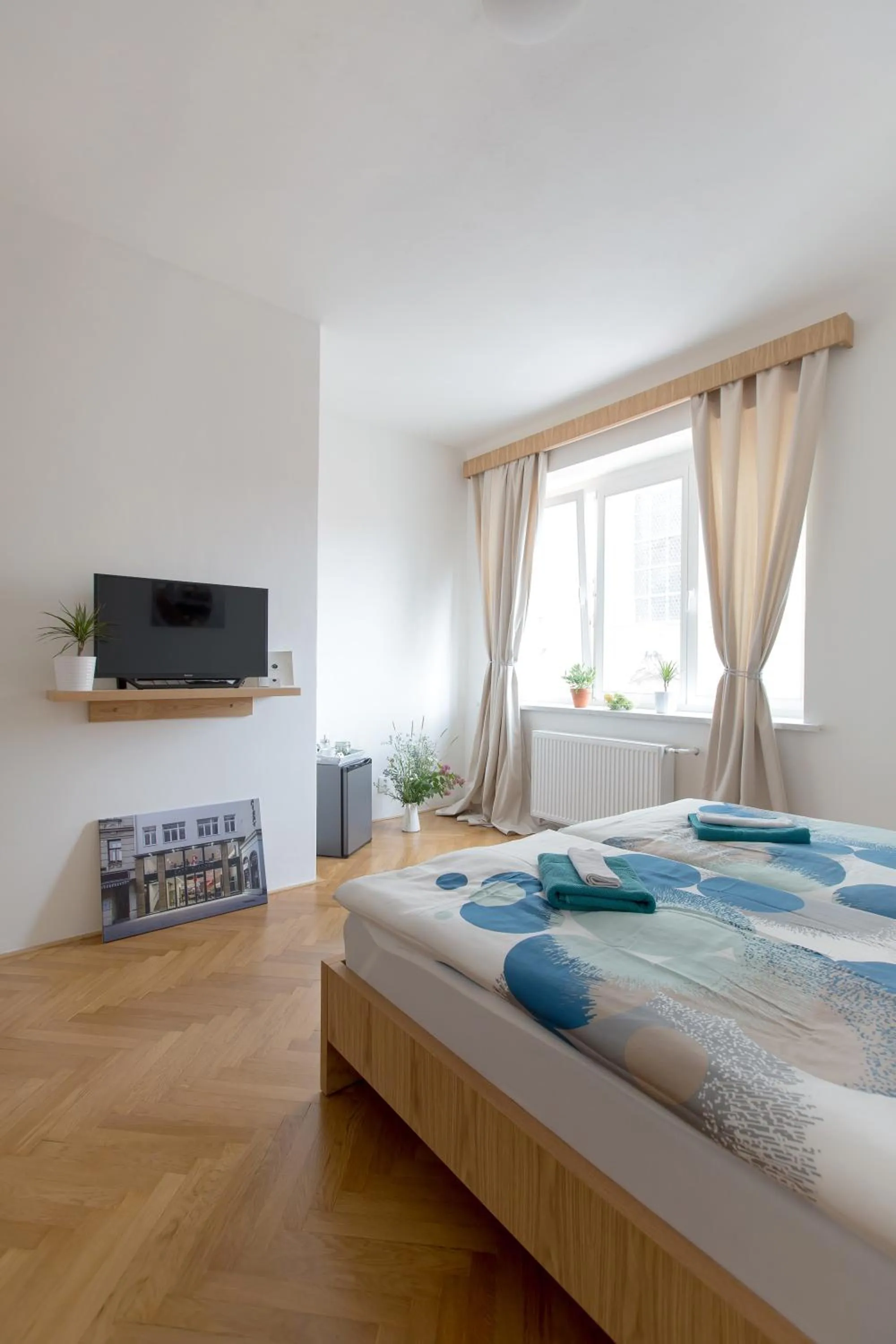 Living room, Bed in Bed and breakfast Placzek