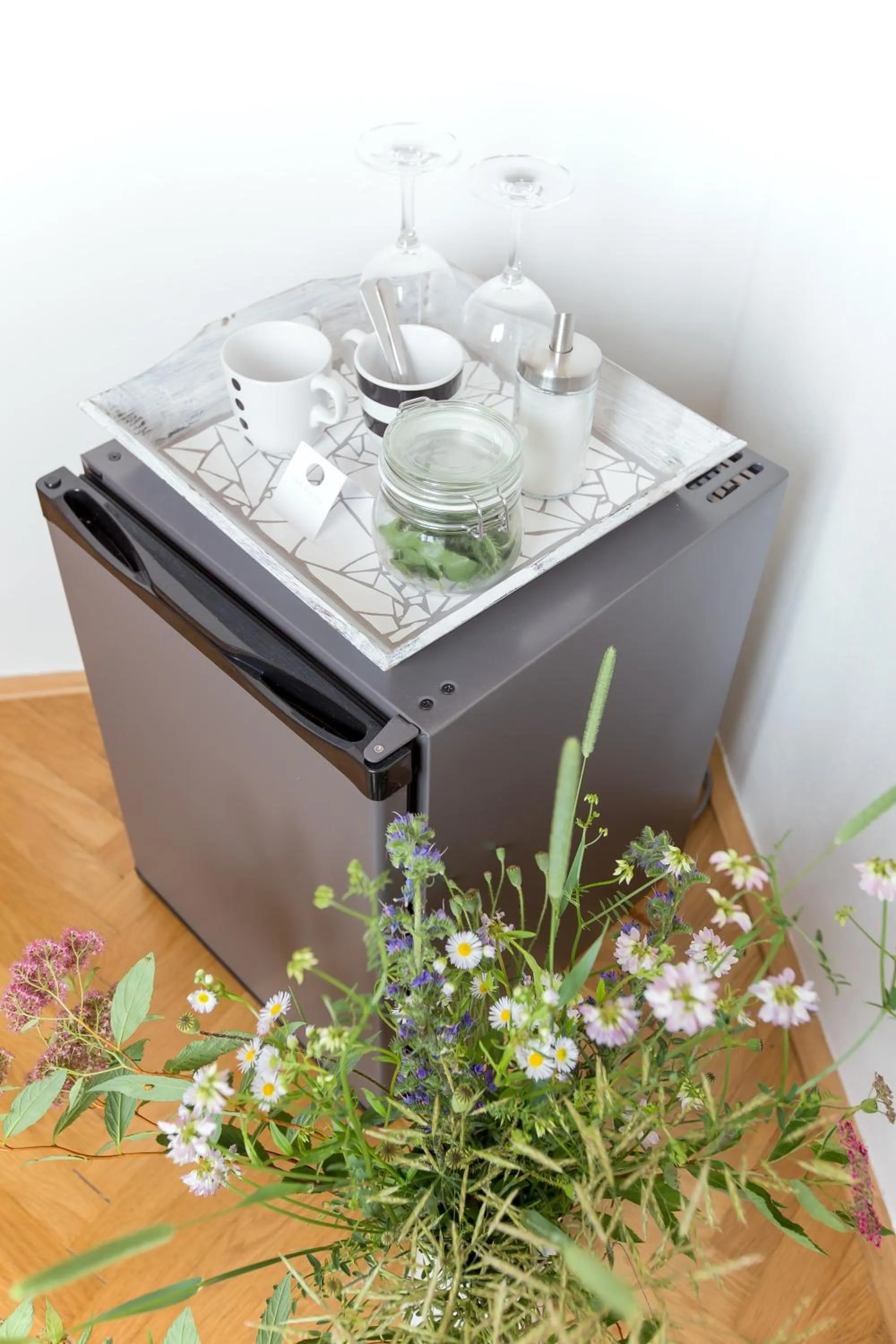 Coffee/tea facilities in Bed and breakfast Placzek