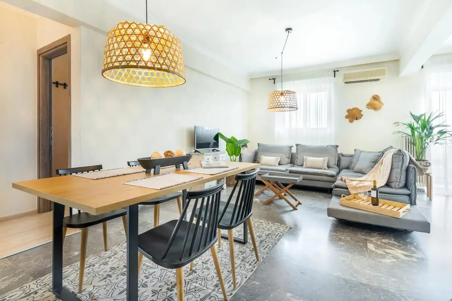 Living room in Chania Urban Living - Live like a local