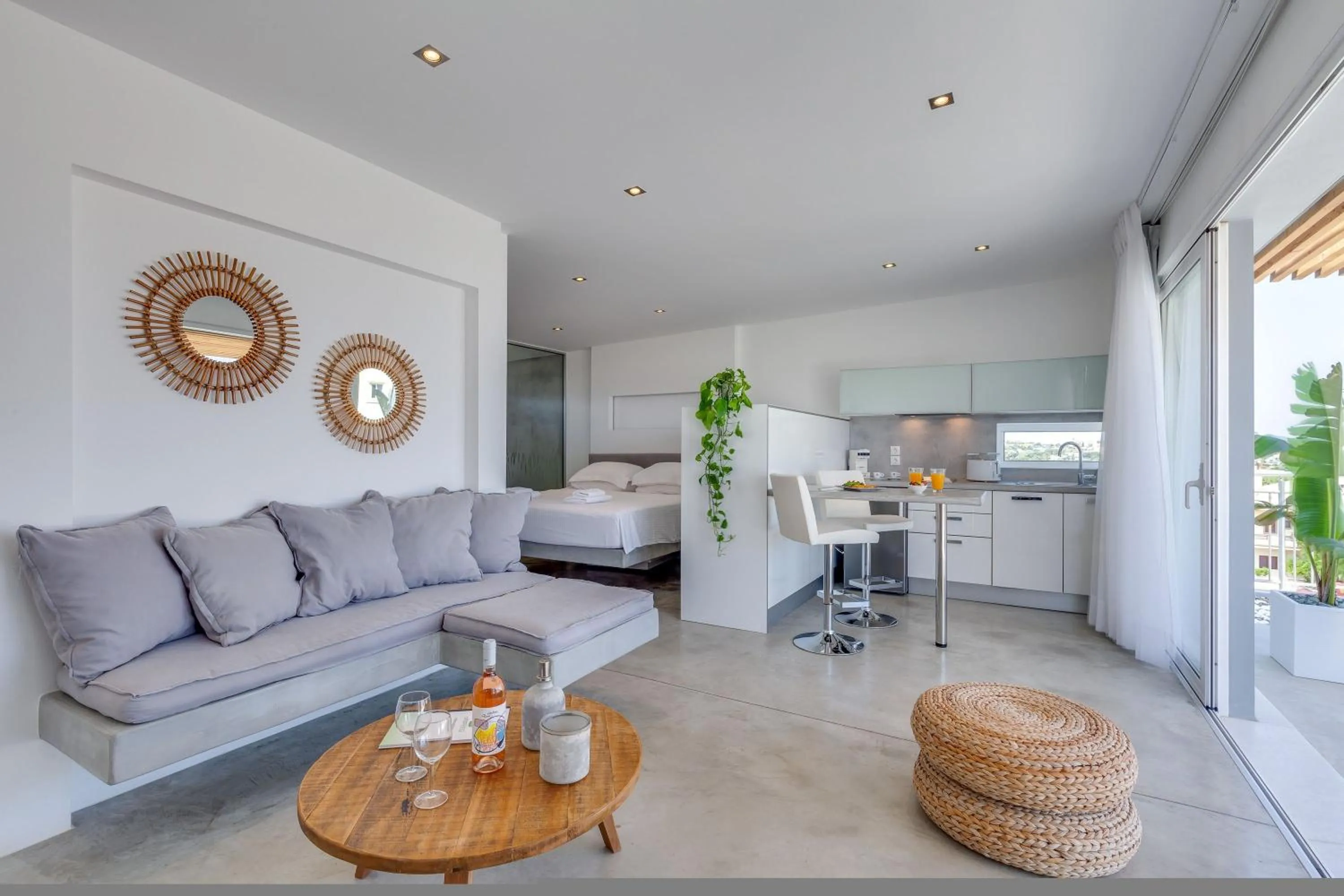 Living room in Chania Urban Living - Live like a local