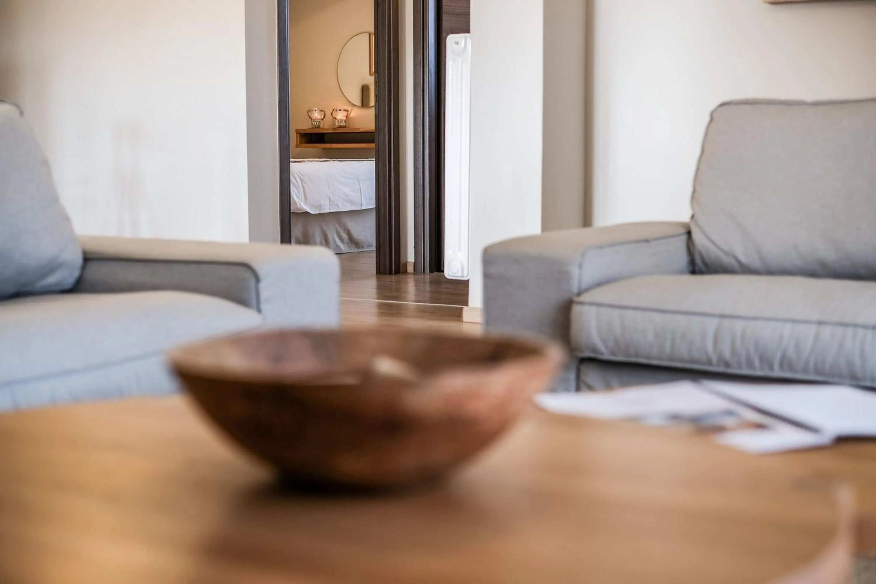 Living room in Chania Urban Living - Live like a local