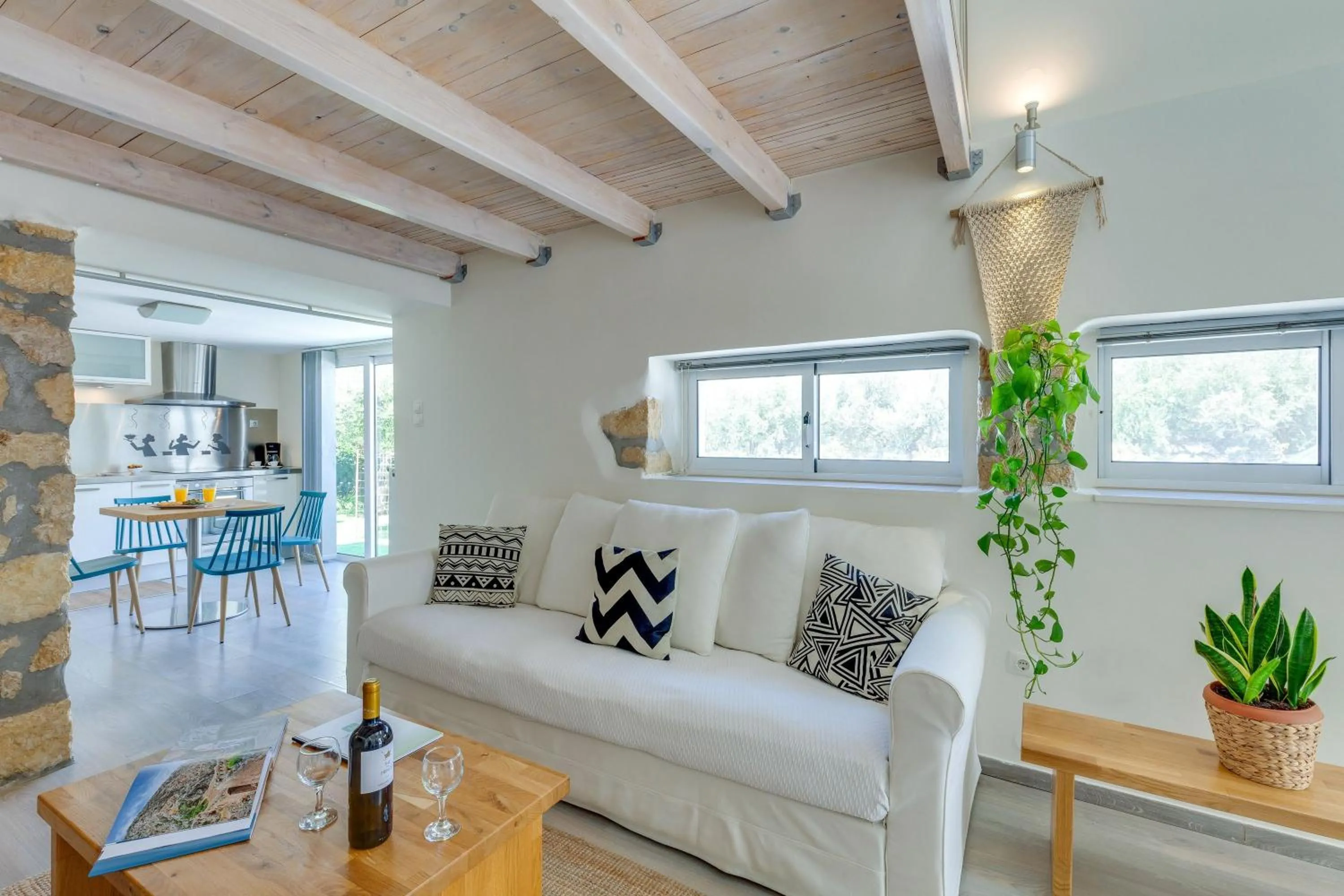 Living room in Chania Urban Living - Live like a local