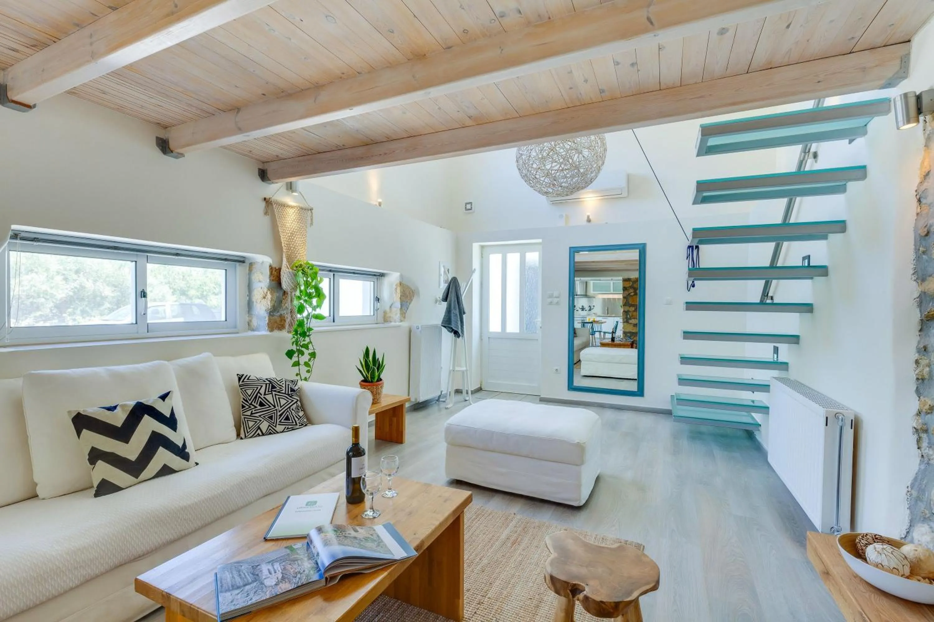 Living room in Chania Urban Living - Live like a local