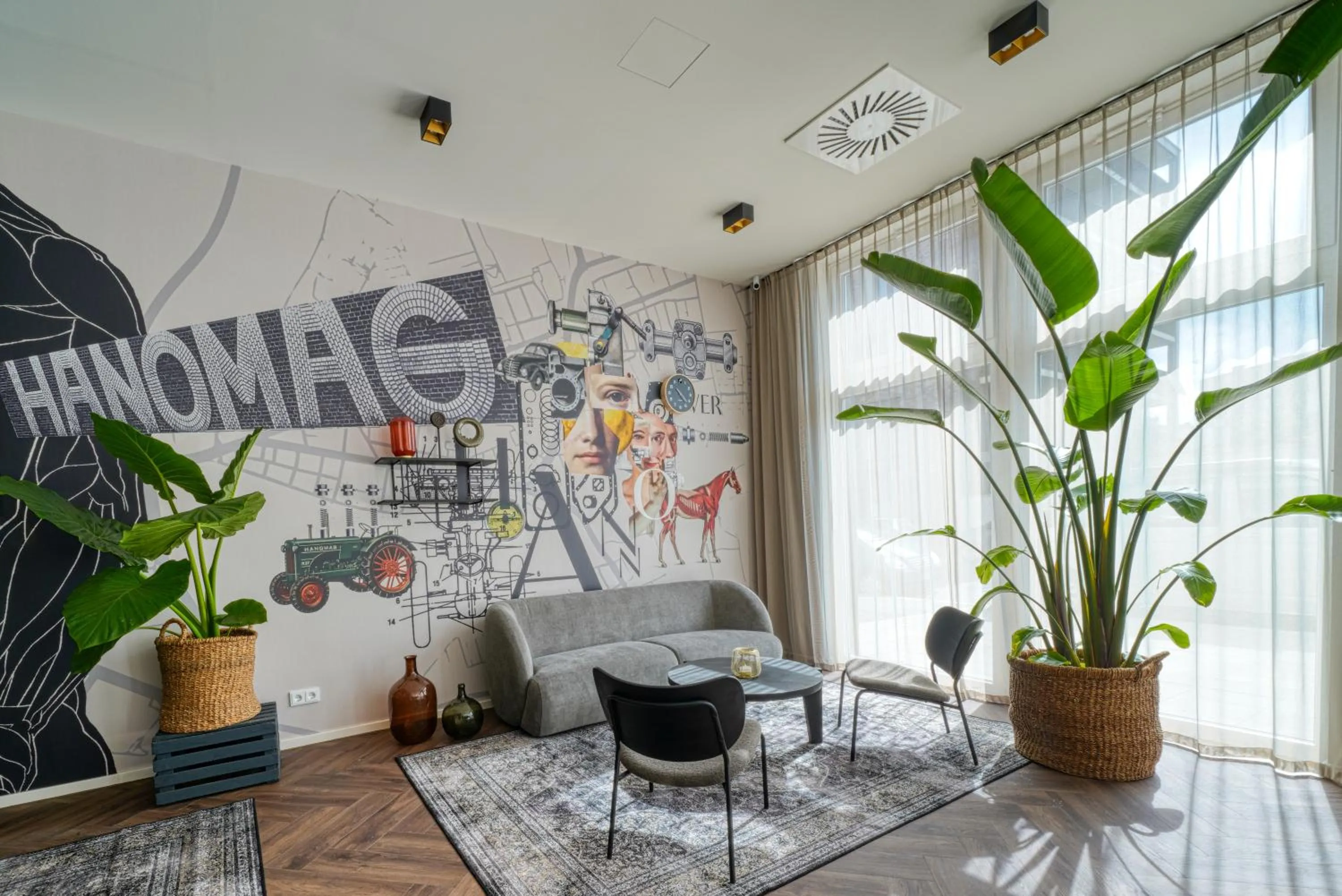 Lobby or reception in INA Boutique Hannover-Linden - Digital Access