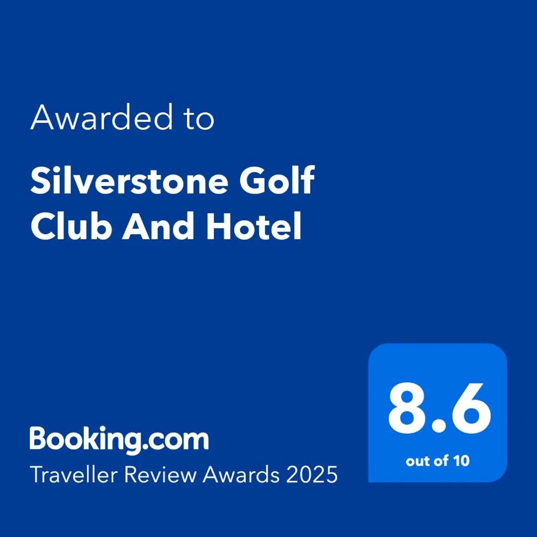 Certificate/Award in Silverstone Golf Club And Hotel