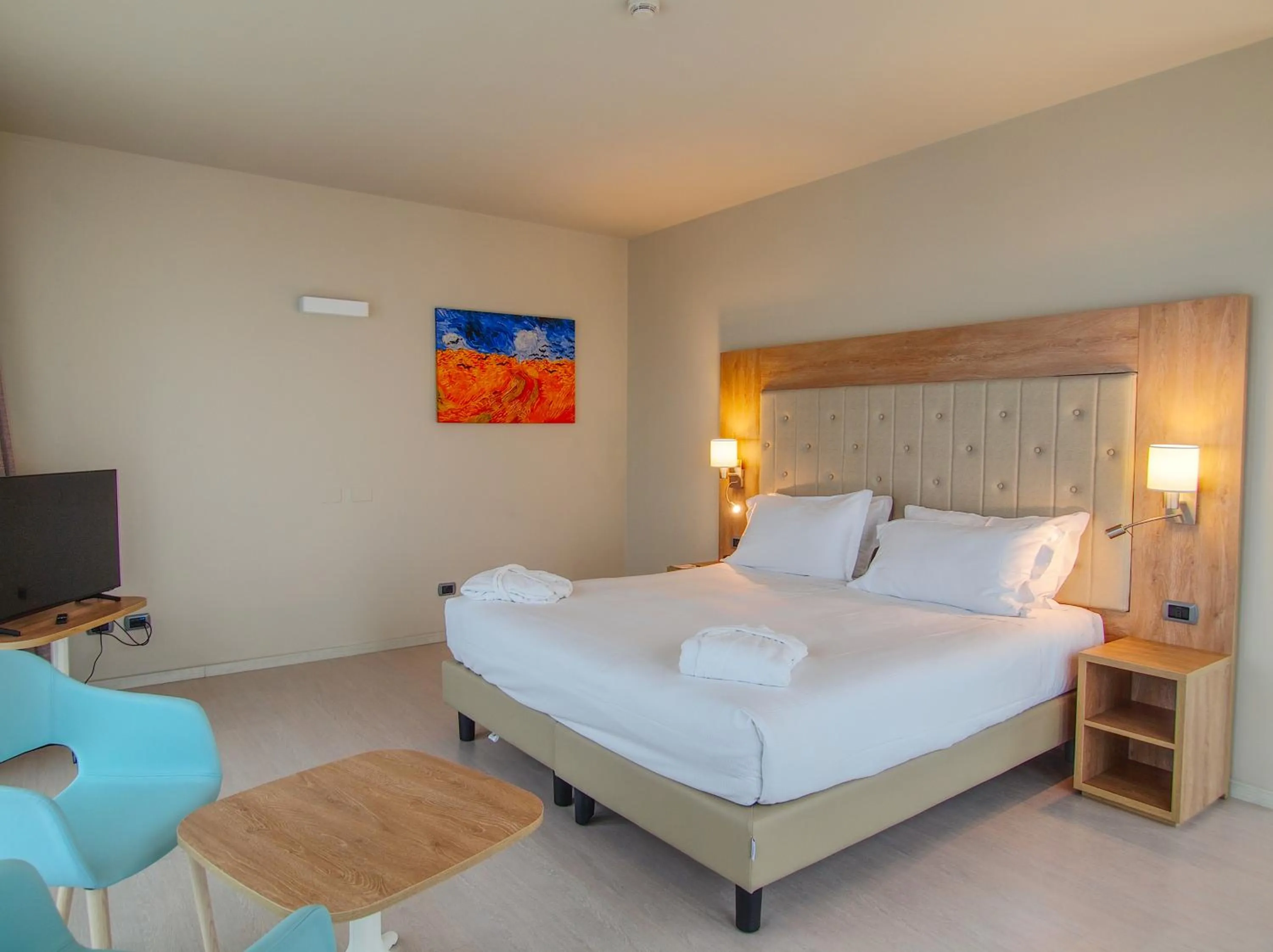 Bedroom, Bed in Tower Hotel Malpensa